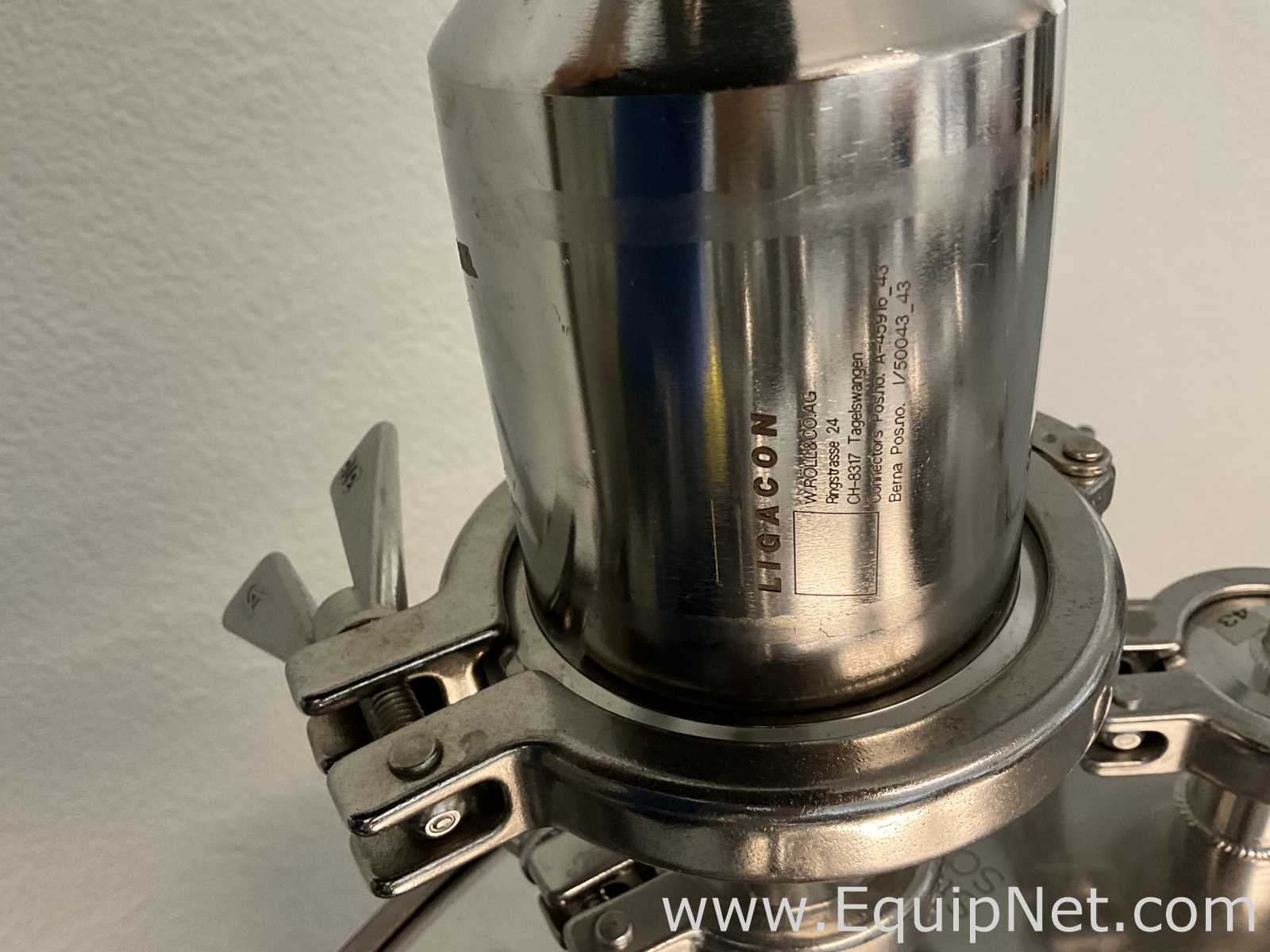 Tanque - Vaso de Pressão aço inox Connectors Verbindungstechnik AG 