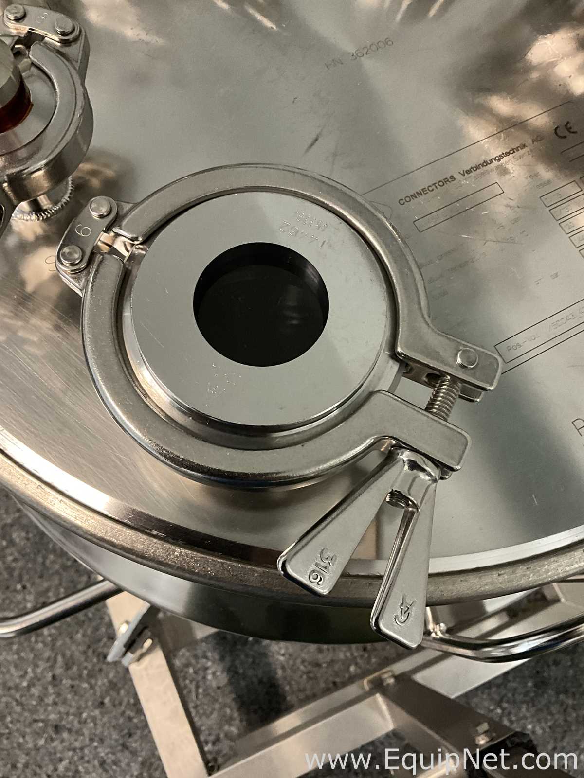 Tanque - Vaso de Pressão aço inox Connectors Verbindungstechnik AG 