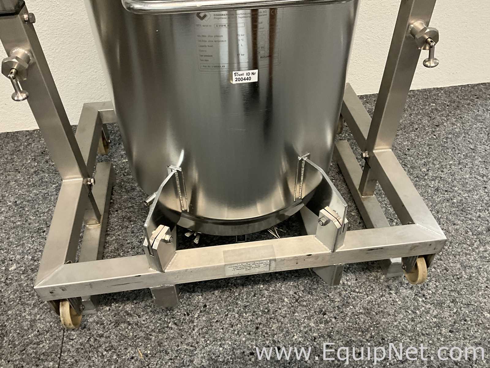 Tanque - Vaso de Pressão aço inox Connectors Verbindungstechnik AG 