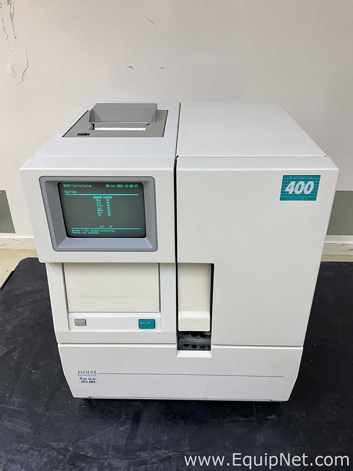Nova Biomedical BioProfile 400 Analyzer