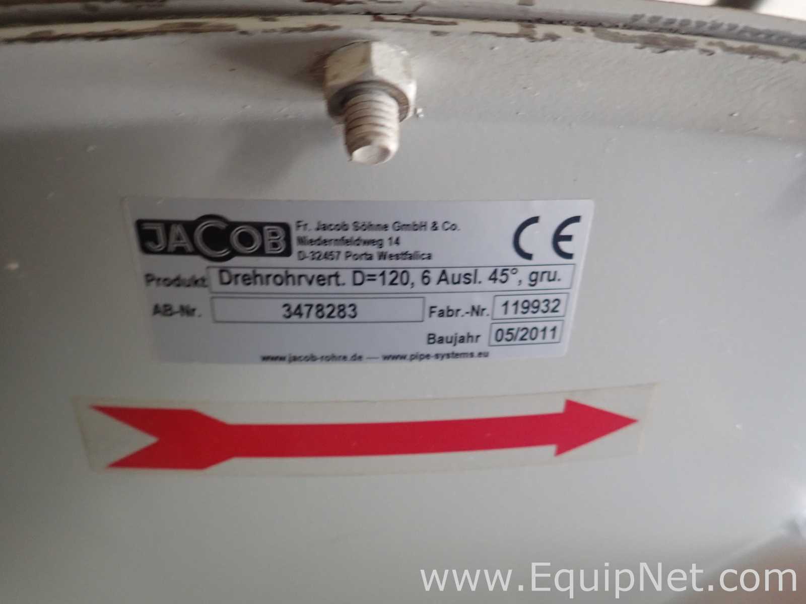Jacob Sohme Rotary Distributor - 6 Outlets 45 Degrees