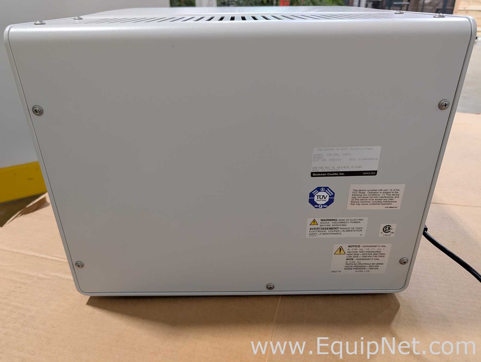 Beckman Coulter Allegra X-22R Laboratory Centrifuge