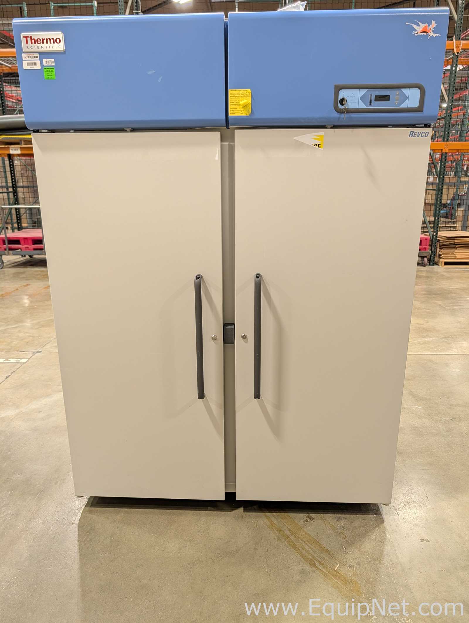 Thermo Fisher Scientific REL5004A Revco Double Solid Door Refrigerator