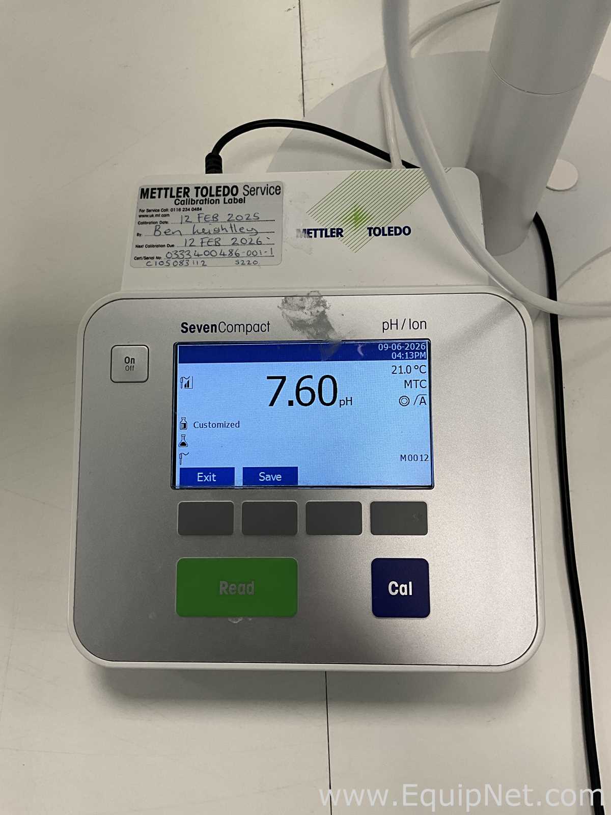 Medidor de pH Mettler Toledo Seven Compact S220