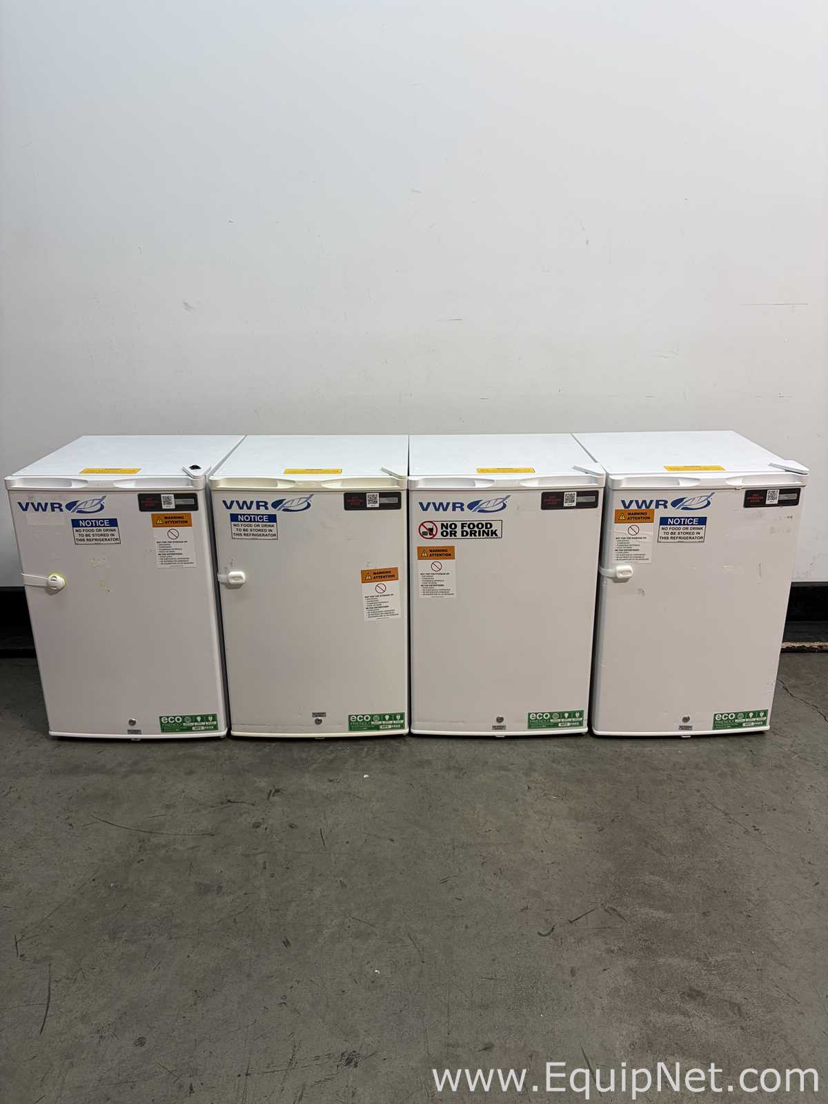 Lote de 4 Refrigeradores VWR Scientific HCUCFS-0404