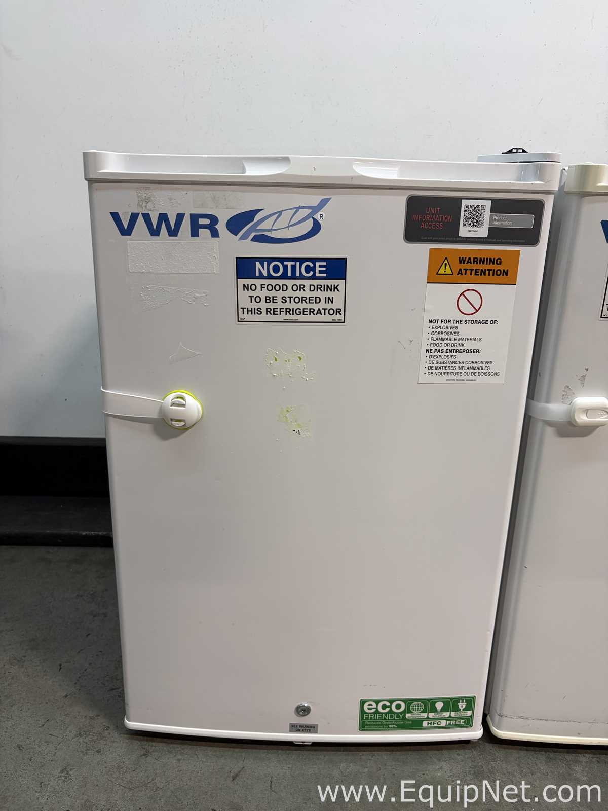 Lote de 4 Refrigeradores VWR Scientific HCUCFS-0404