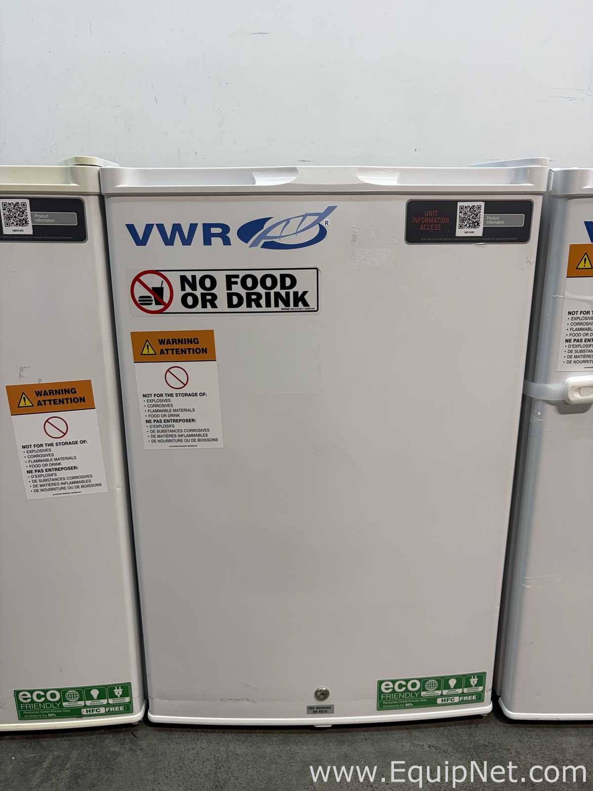 Lote de 4 Refrigeradores VWR Scientific HCUCFS-0404