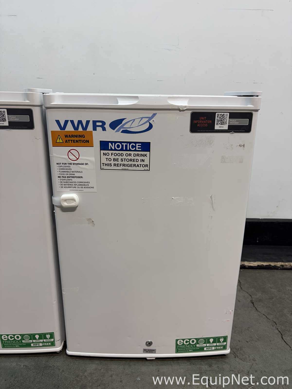 Lote de 4 Refrigeradores VWR Scientific HCUCFS-0404