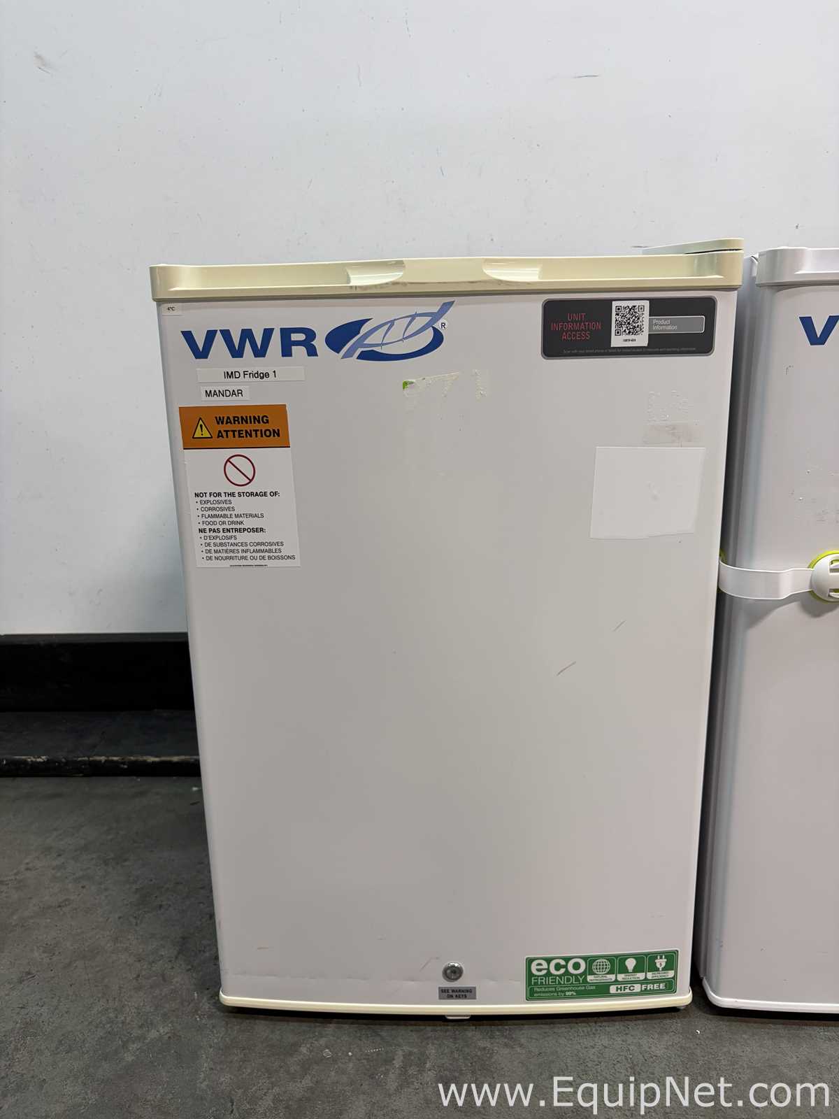 lote de  2 Unidade de Refrigeração VWR Scientific HCUCFS-0404