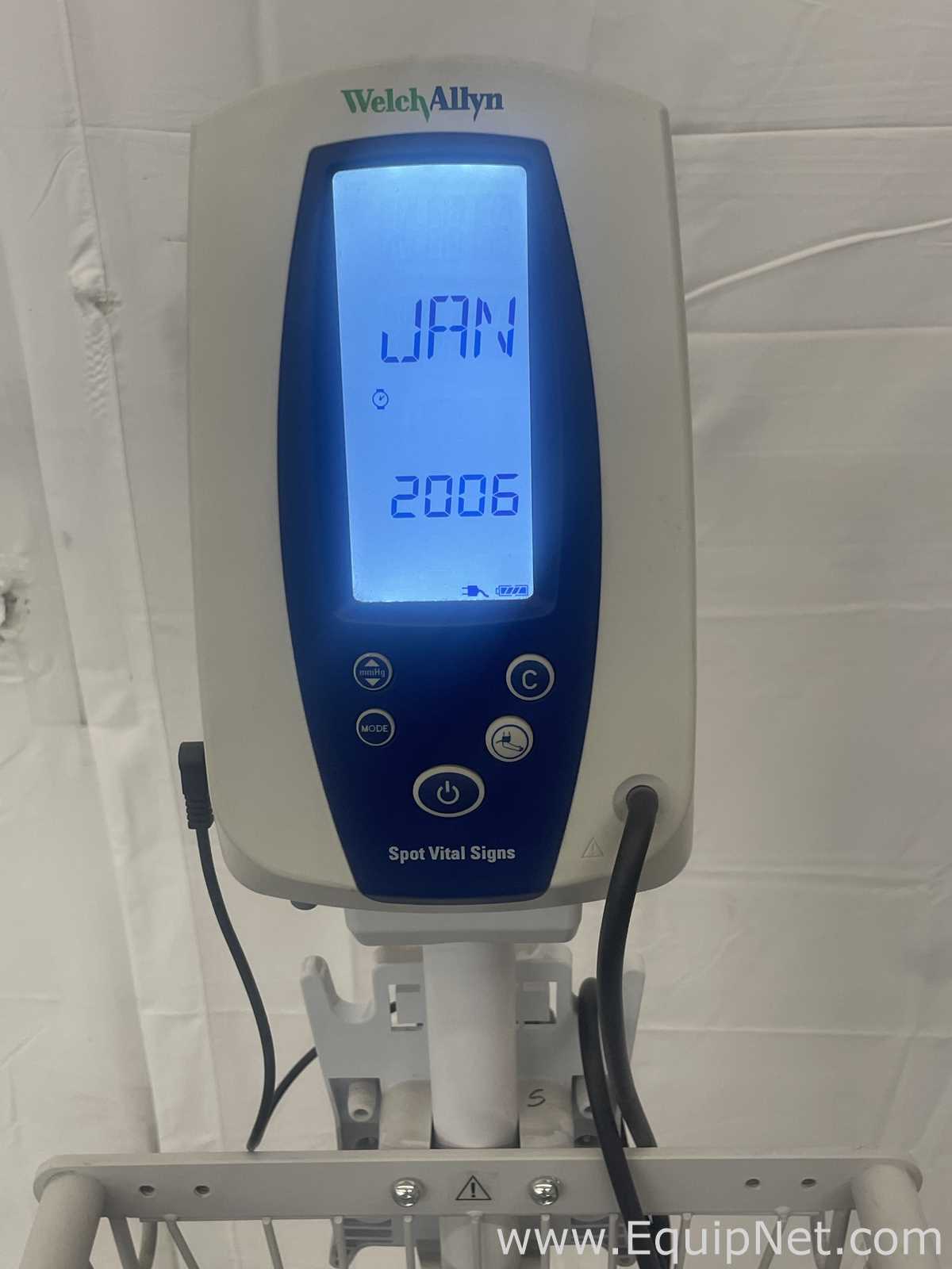Welch Allyn Spot Vital Signs Meter on a Stand