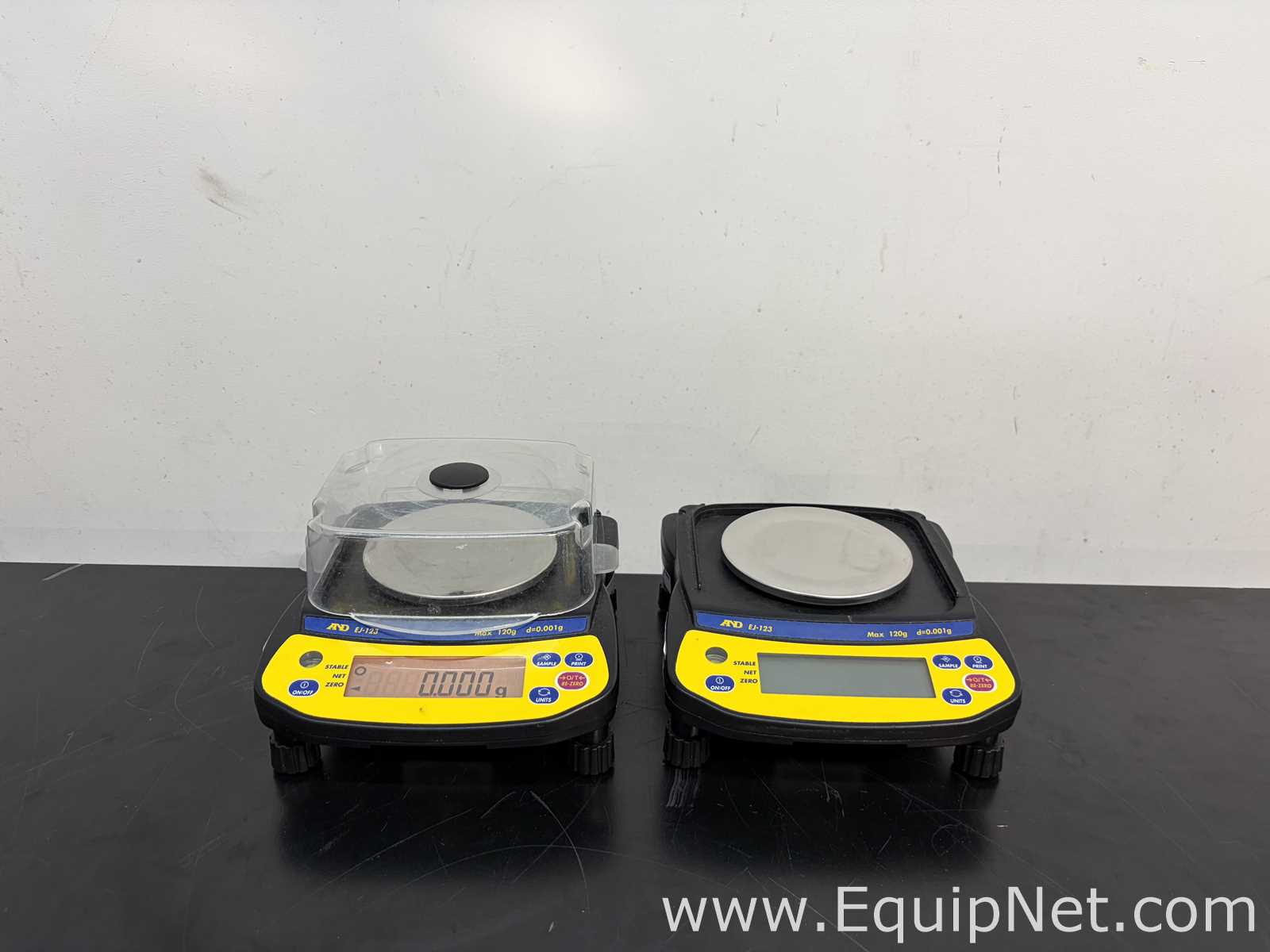 Lote de  Báscula A and D Weighing Co EJ-123