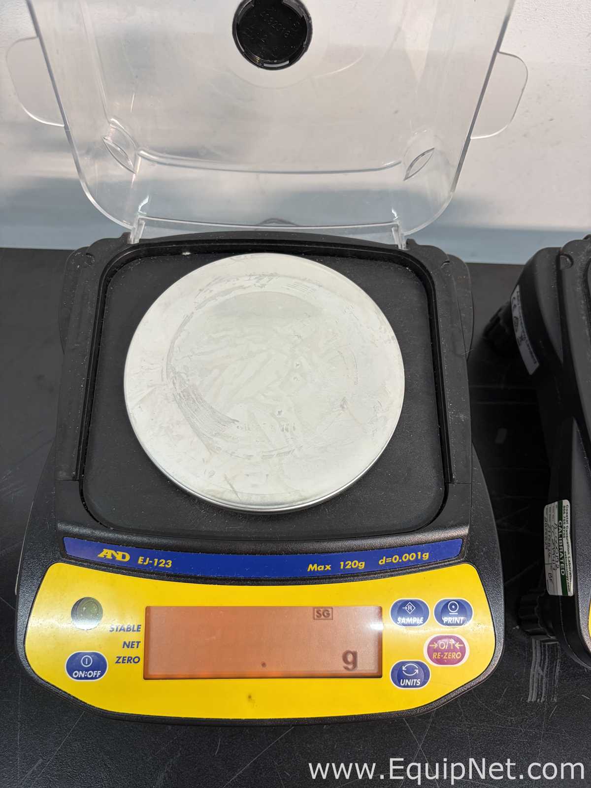 Lote de  Báscula A and D Weighing Co EJ-123