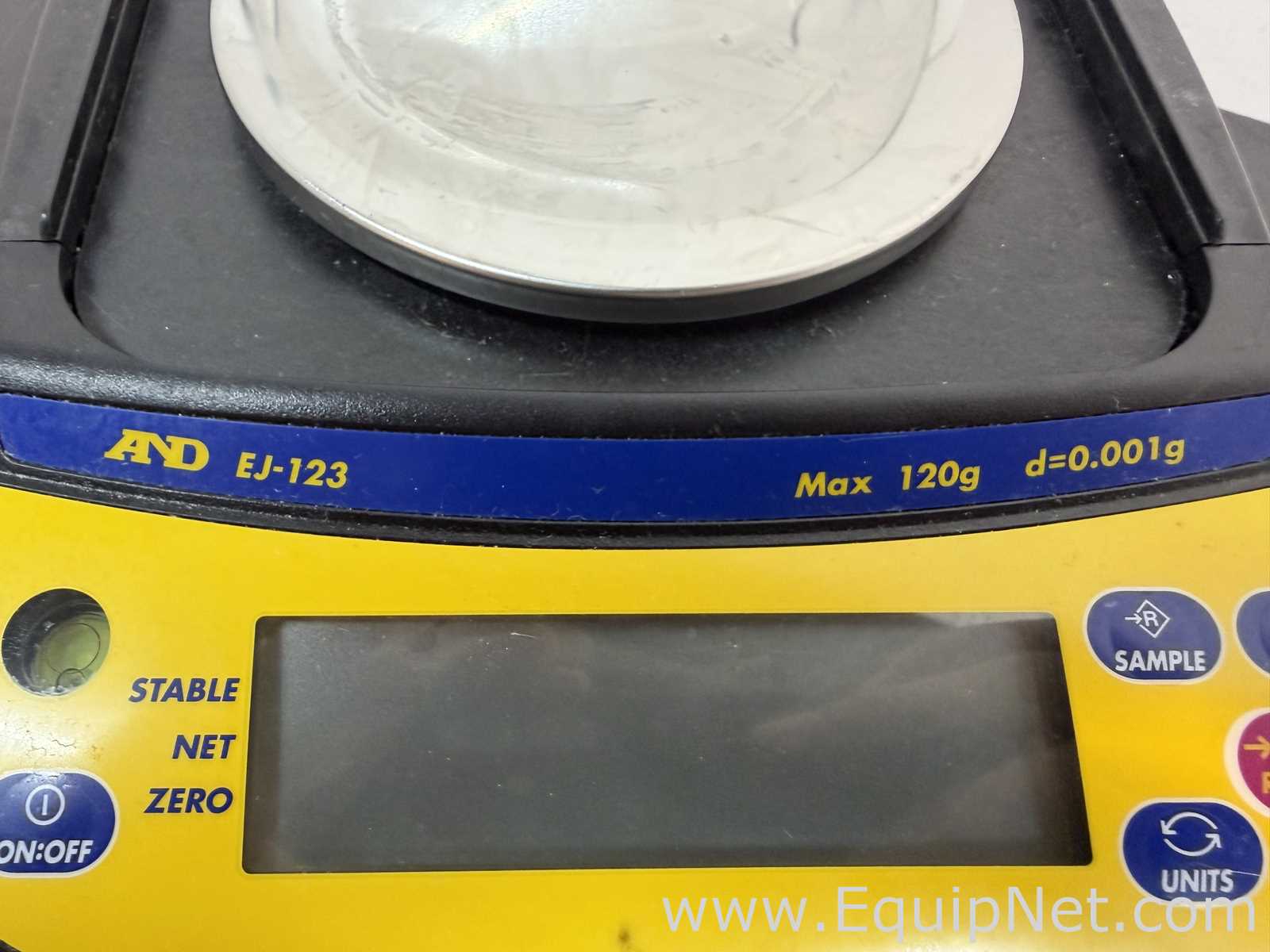 Lote de  Báscula A and D Weighing Co EJ-123