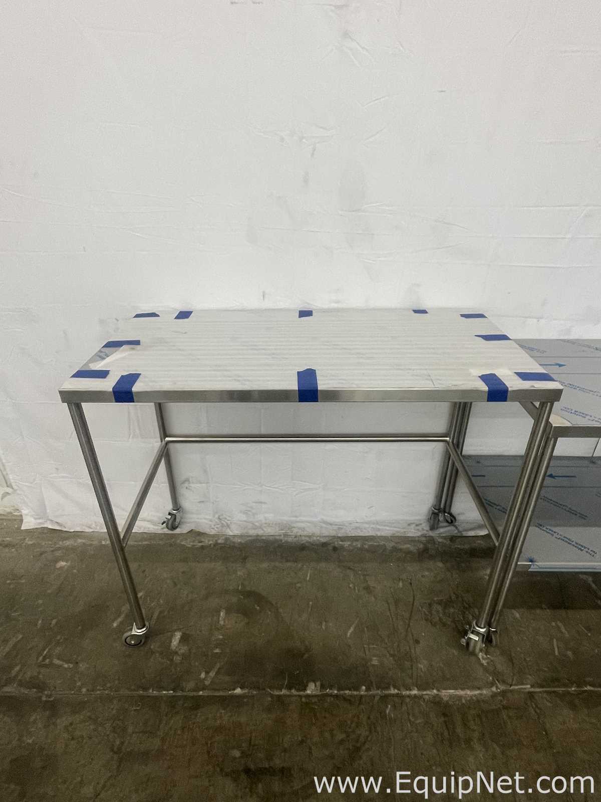 Lot of 2 Novacell Solution Tables