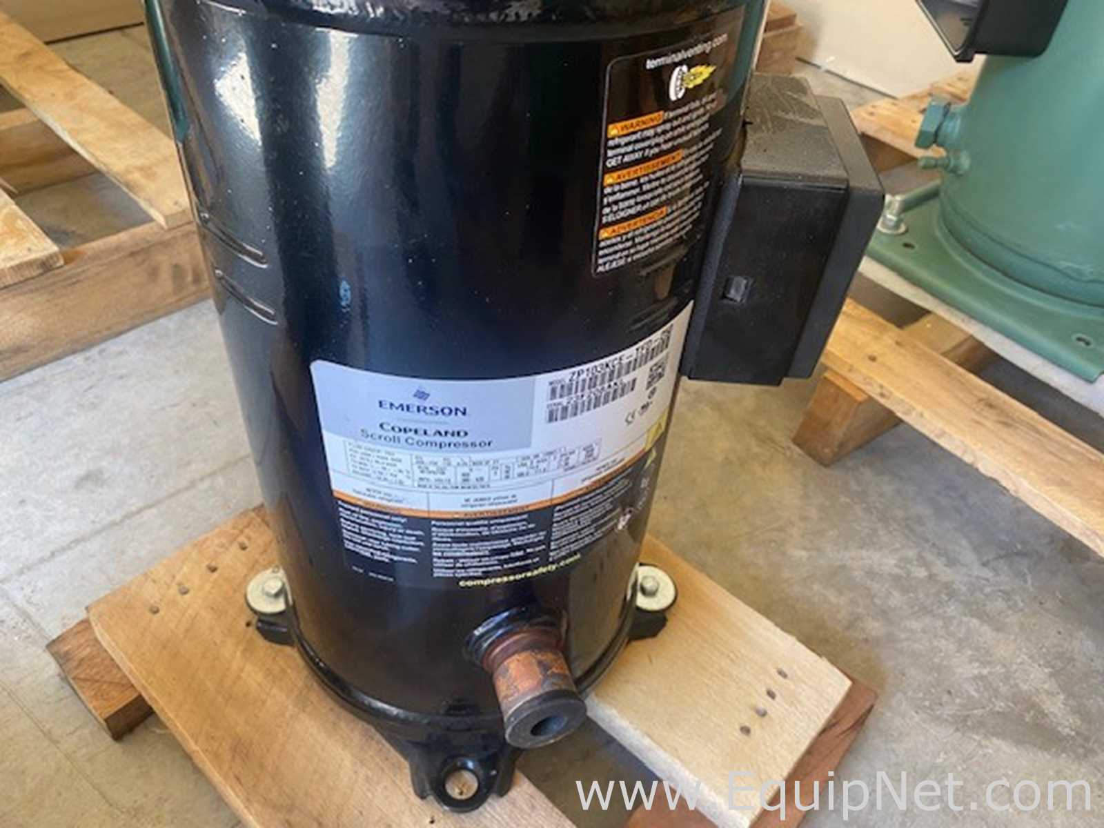 lote de  2 Compressores Diversos Copeland ZP103KCE-TFD-250