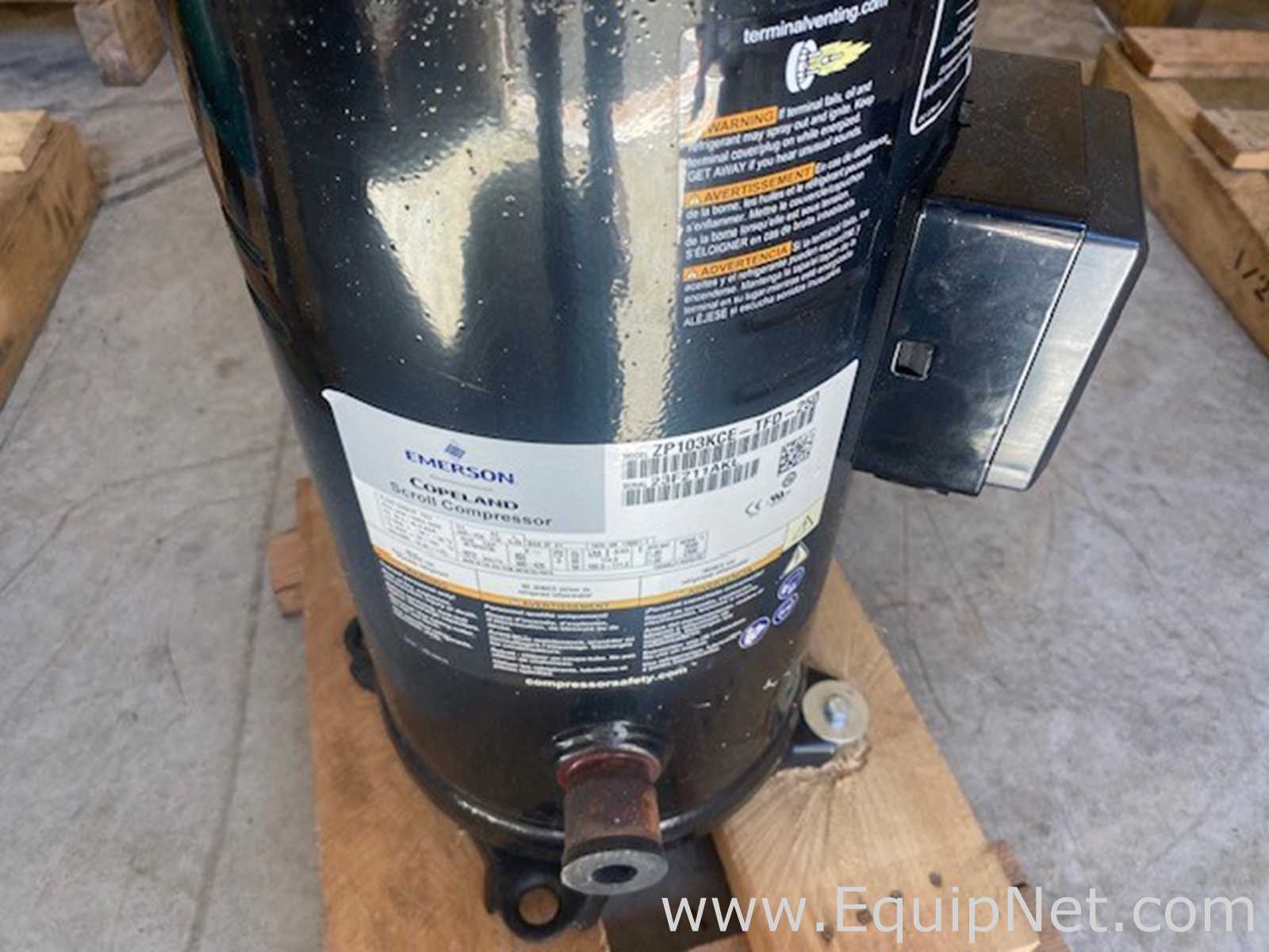 lote de  2 Compressores Diversos Copeland ZP103KCE-TFD-250