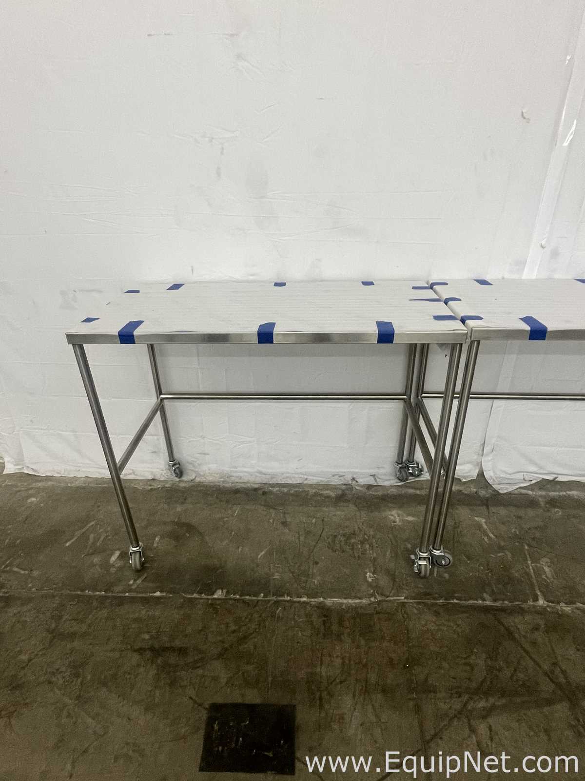Lot of 2 Novacell Solution Tables