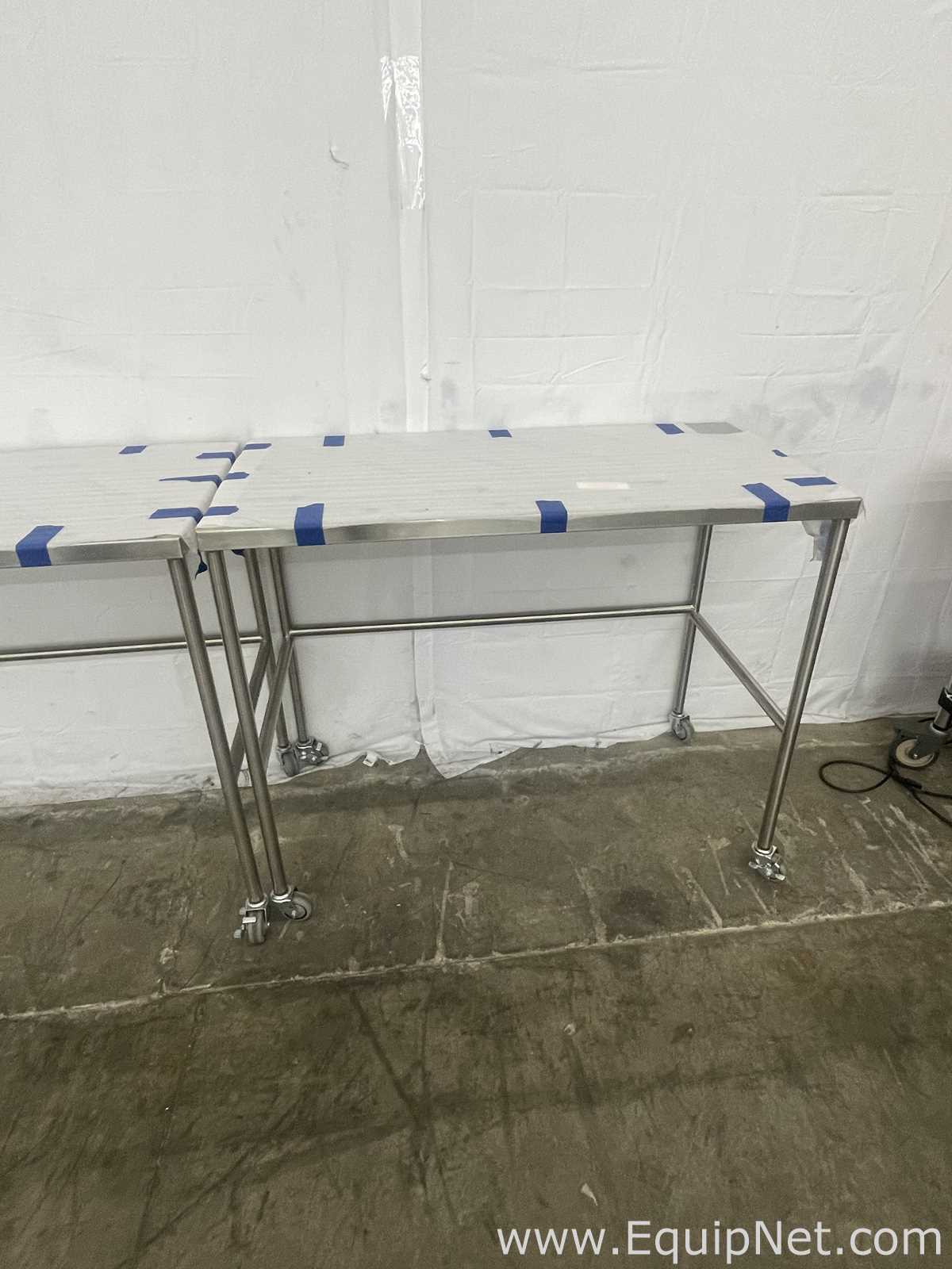 Lot of 2 Novacell Solution Tables