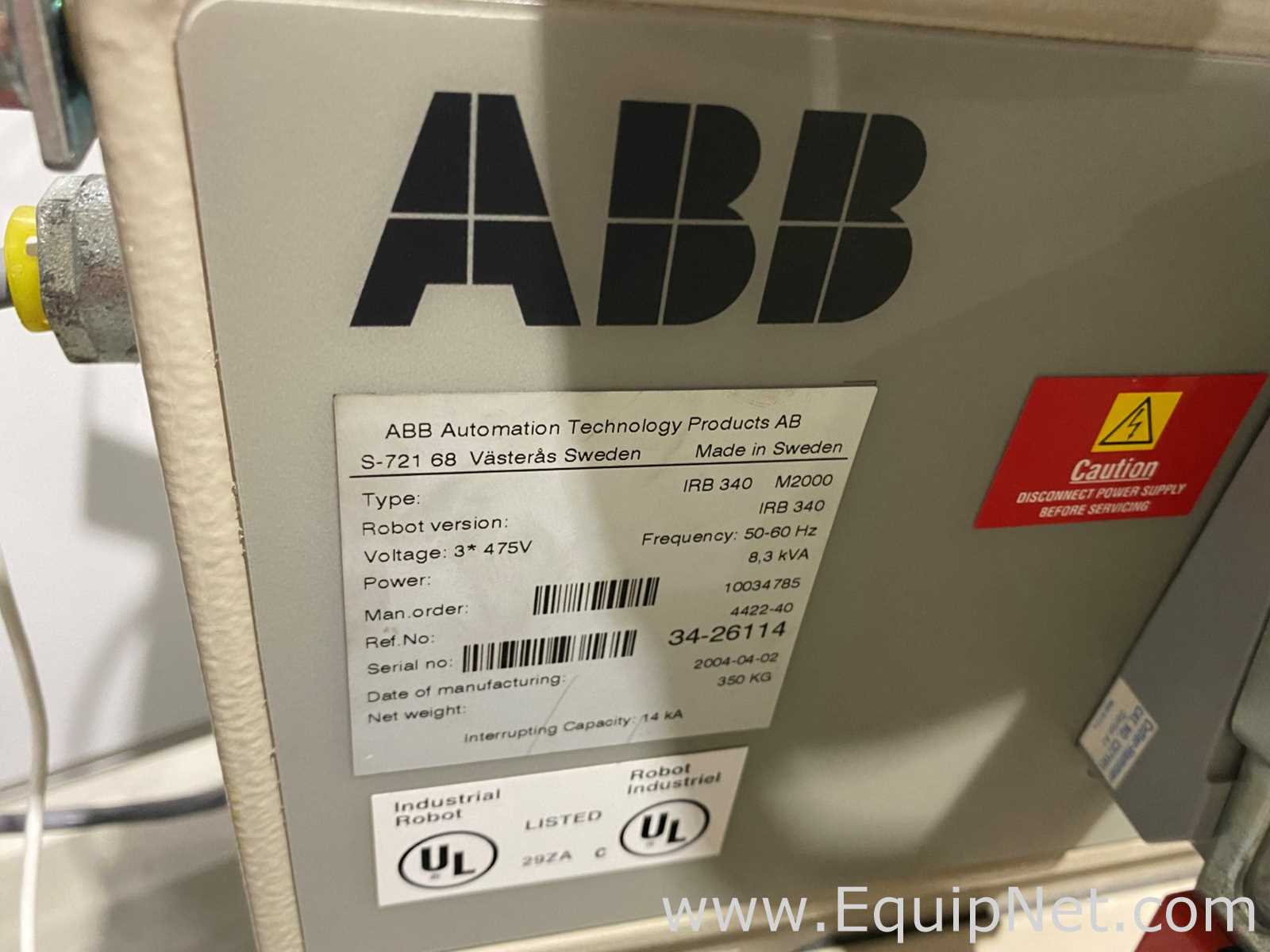 Equipamento de Robótica ABB Group IRB340