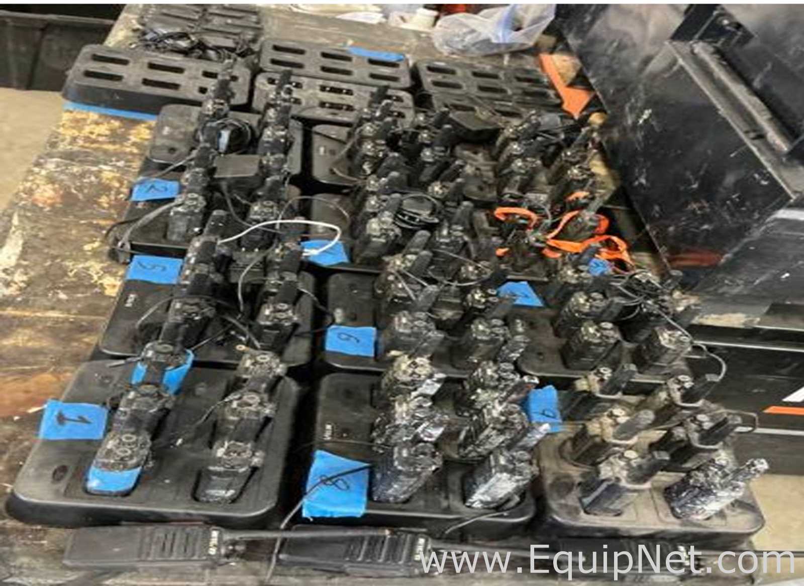 Approximately 12 Two-Way Radios with Bases and Chargers
