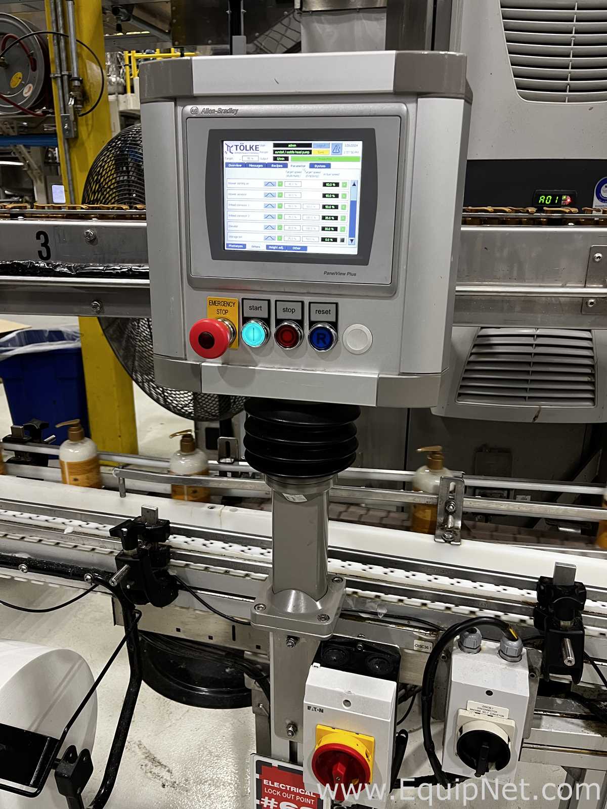 Ronchi Mario Exacta R-24-8 Monobloc with 12 Head Rotary Pump Placer and Tolke Pump Sorter - Ln 45
