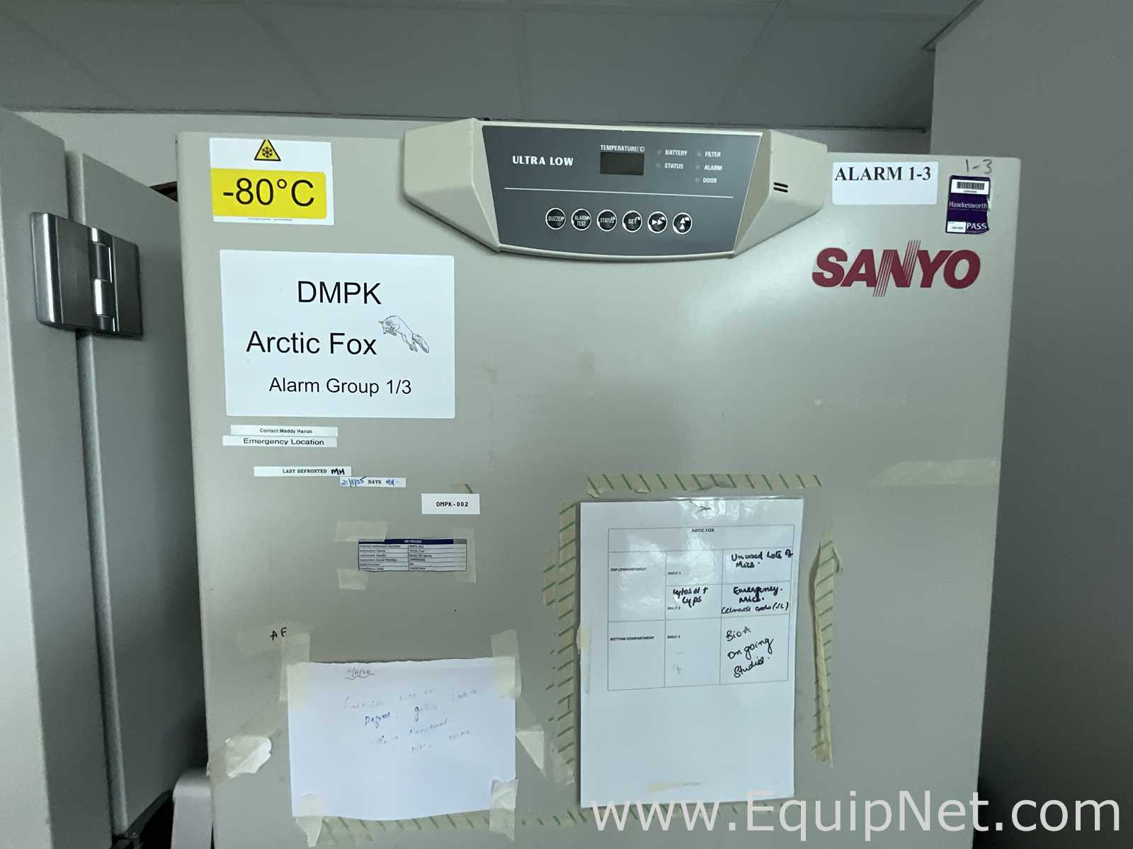 Congelador Sanyo Electric Co LTD MDF-U55V.  519 Litros
