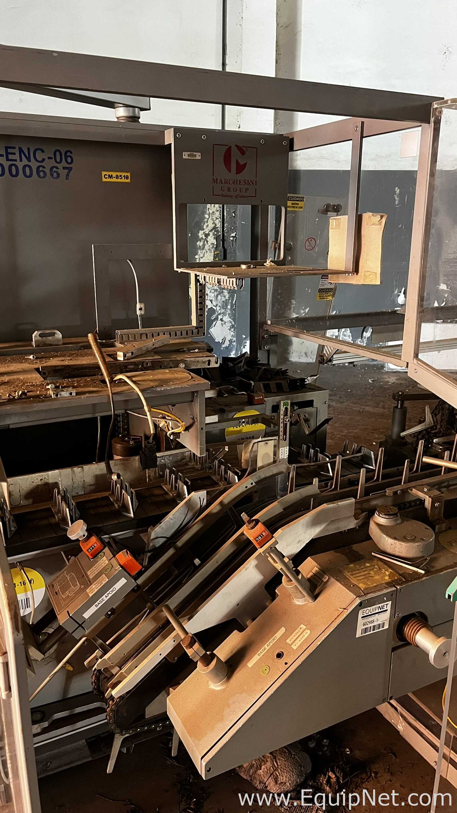 Encartuchadora Horizontal Marchesini MA 155 - INATIVO
