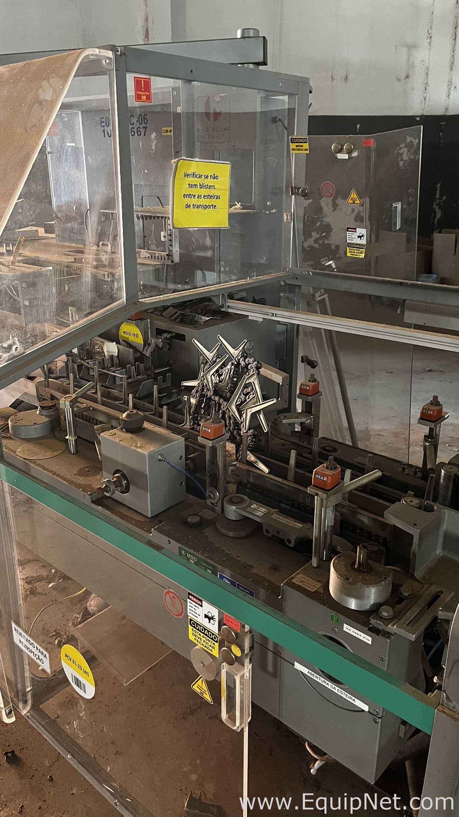 Encartuchadora Horizontal Marchesini MA 155 - INATIVO