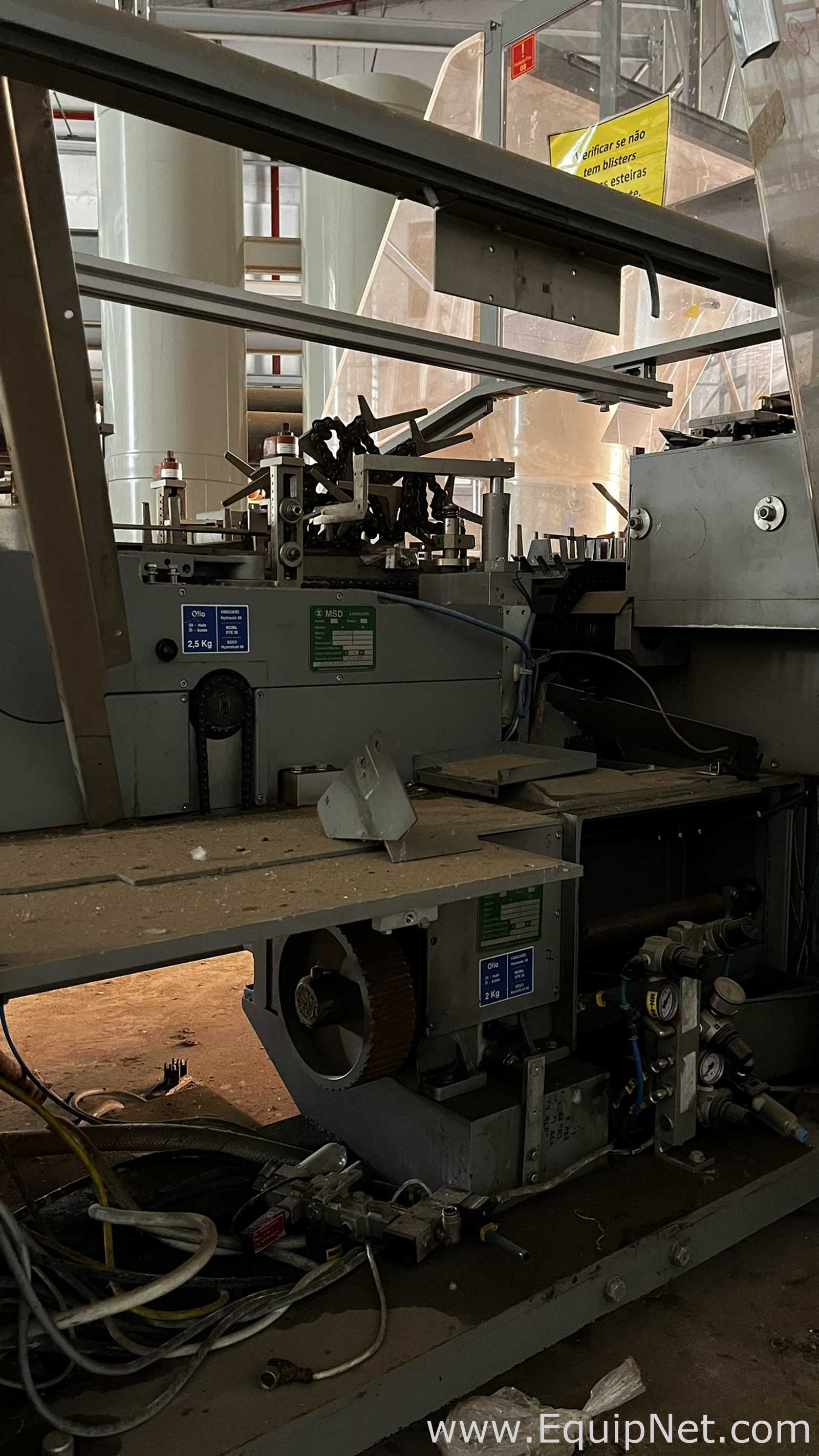 Encartuchadora Horizontal Marchesini MA 155 - INATIVO