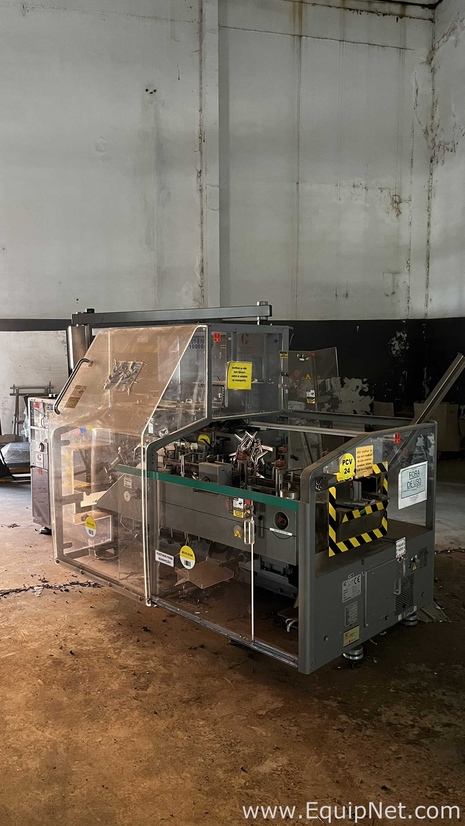Encartuchadora Horizontal Marchesini MA 155 - INATIVO