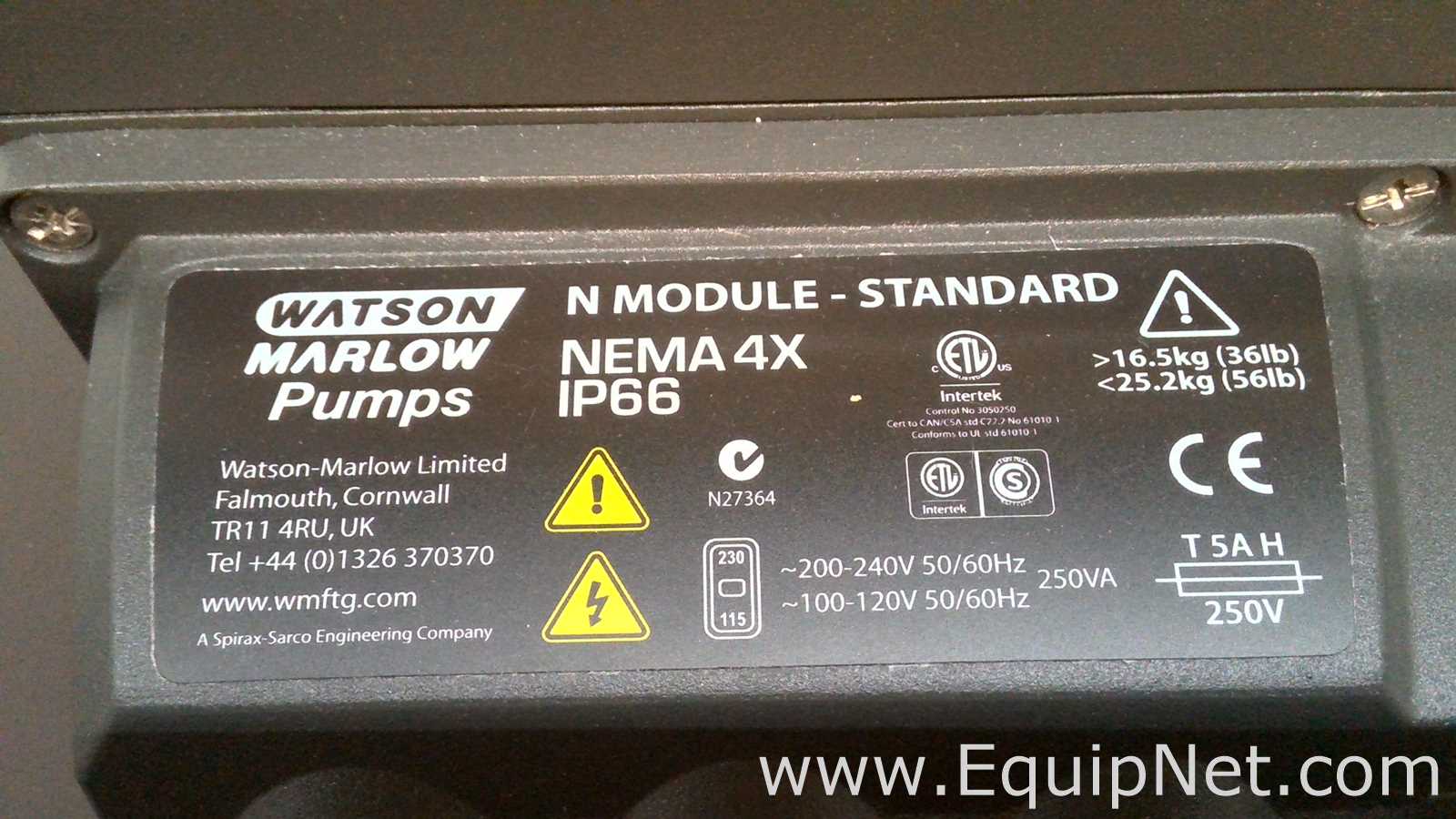 Bomba peristáltica Watson Marlow 630S