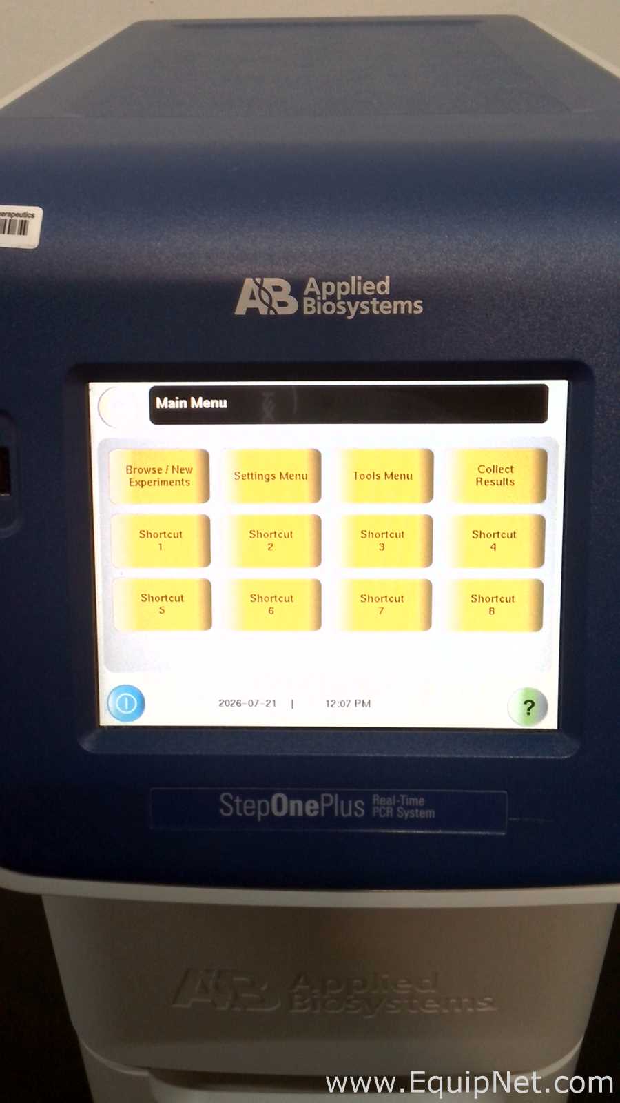 PCR y Termociclador Applied Biosystems StepOnePlus