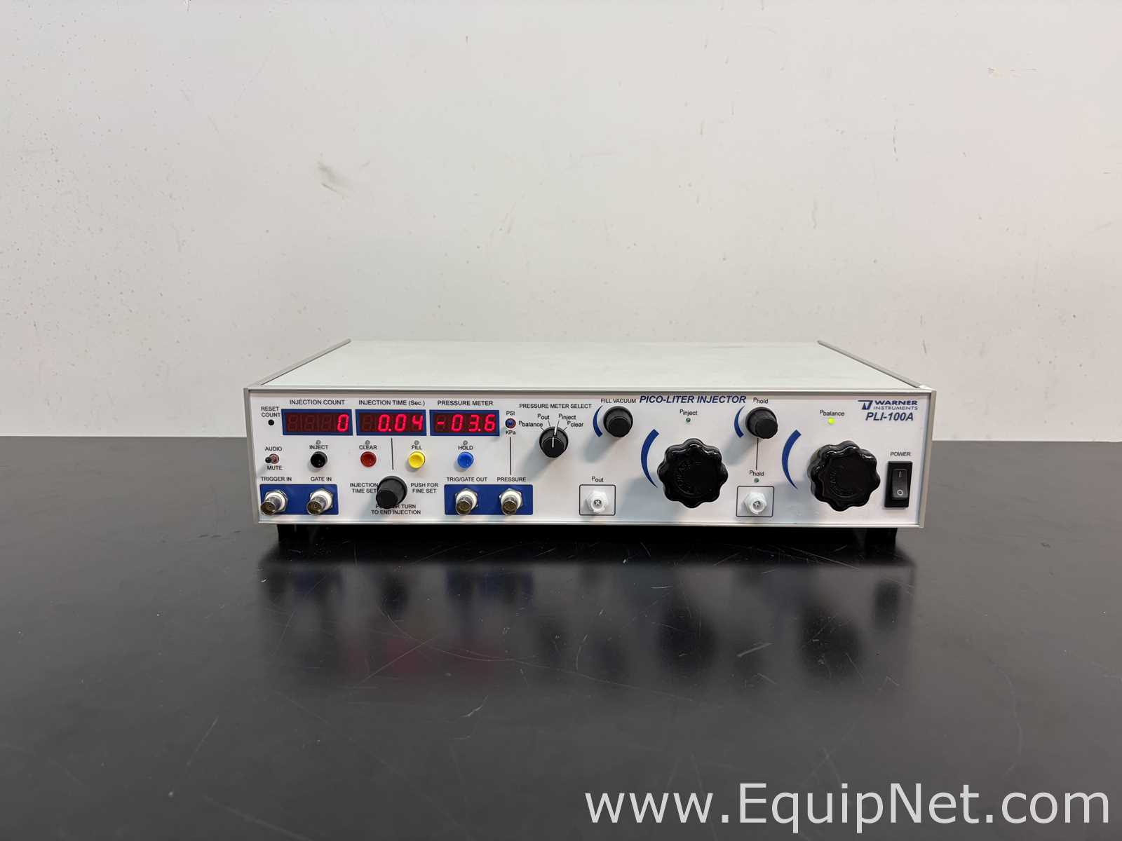 Inyector Warner Instrument Corporation PLI-100A