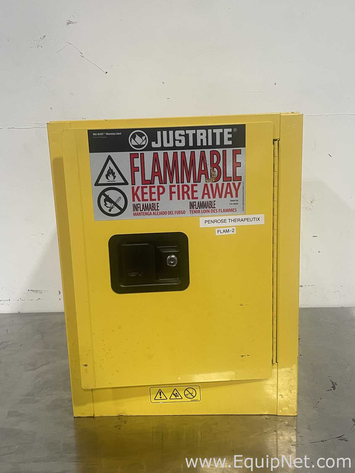 Armário de Armazenamento para Inflamáveis Just Rite Requisitos de Ar 4 GALS