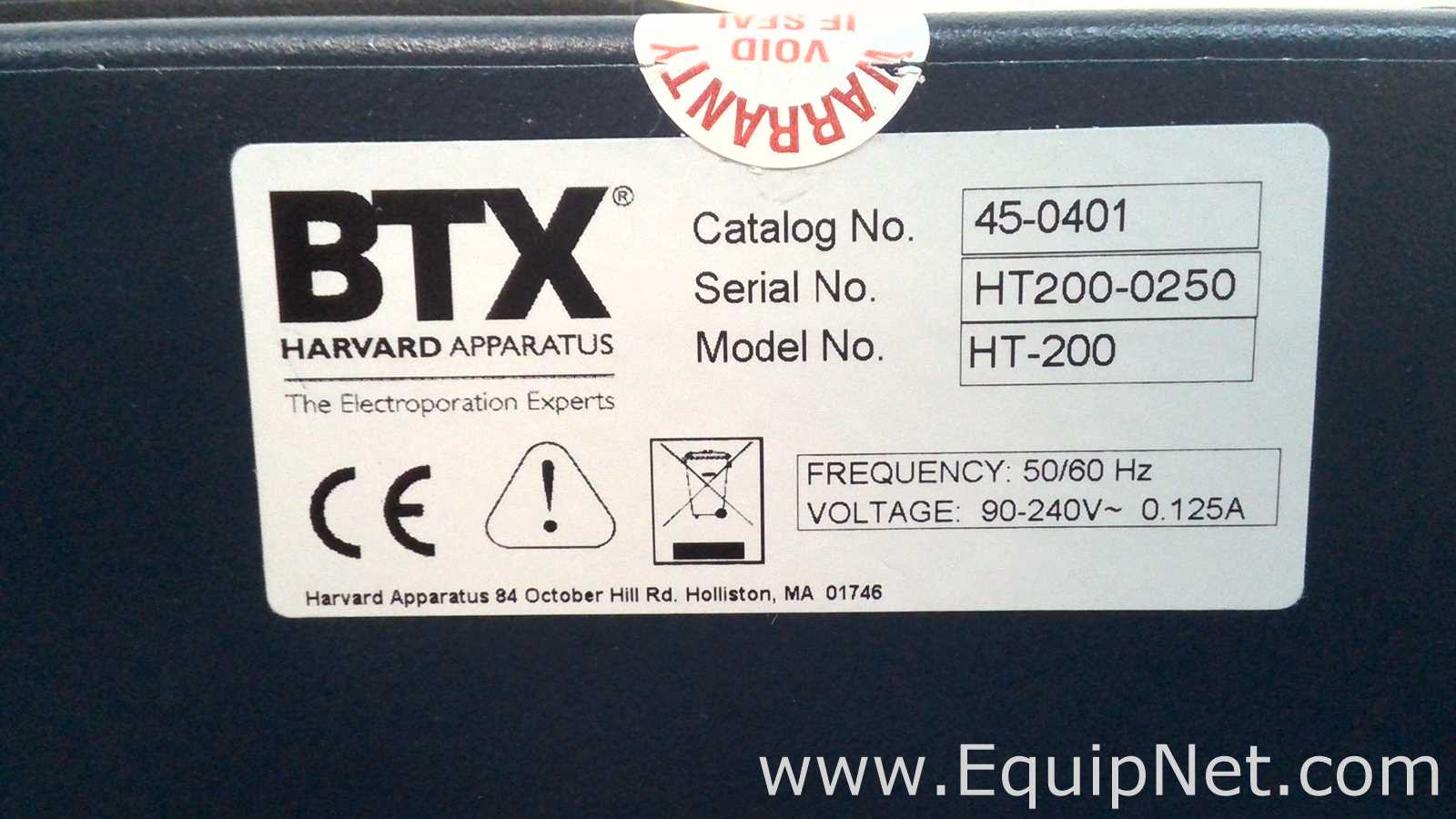 BTX Harvard Apparatus HT200 High Throughput Well Plate Handler