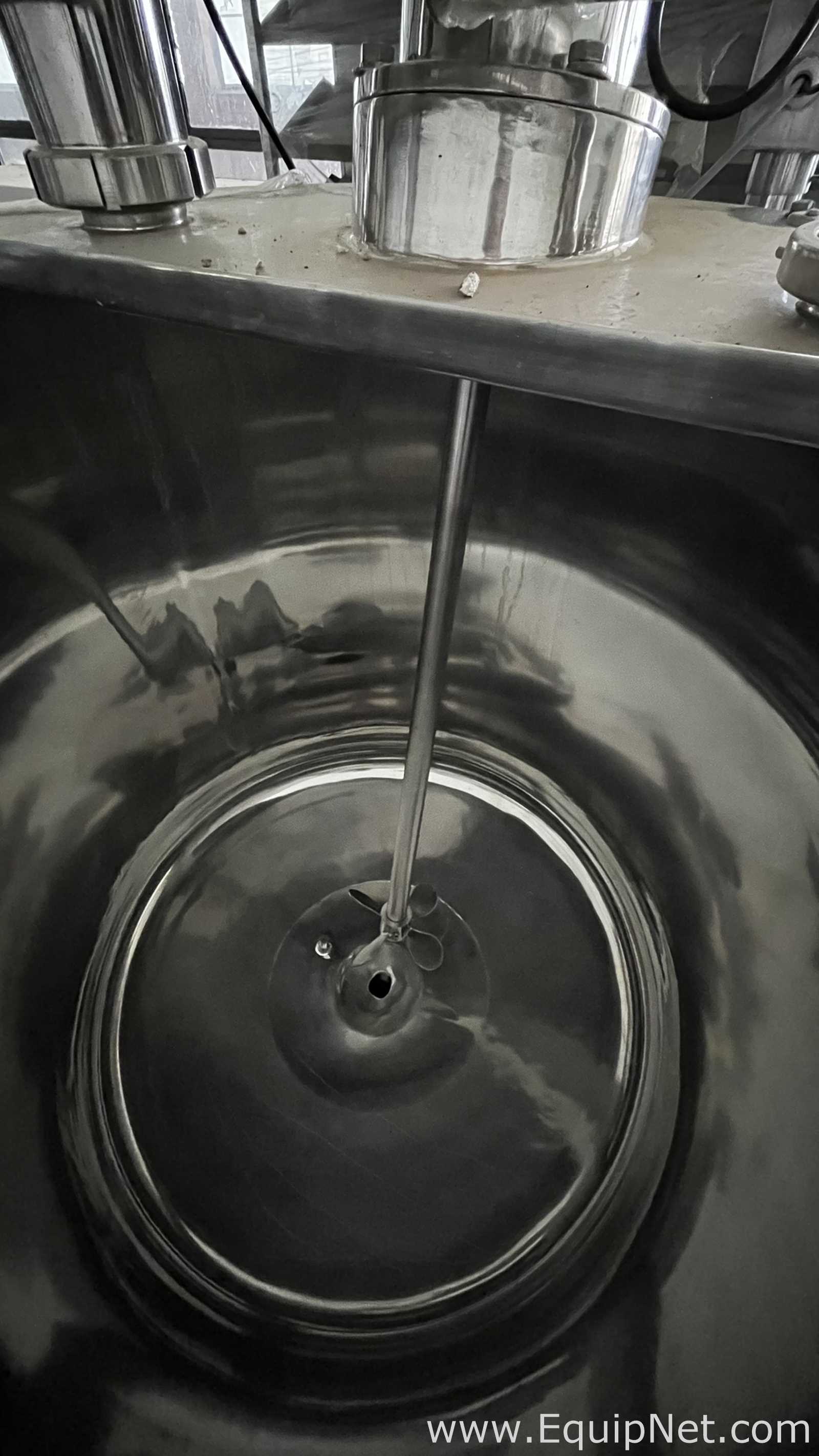 Tanque Encamisado Móvel em Aço Inox 316L ALWIS 450 Litros