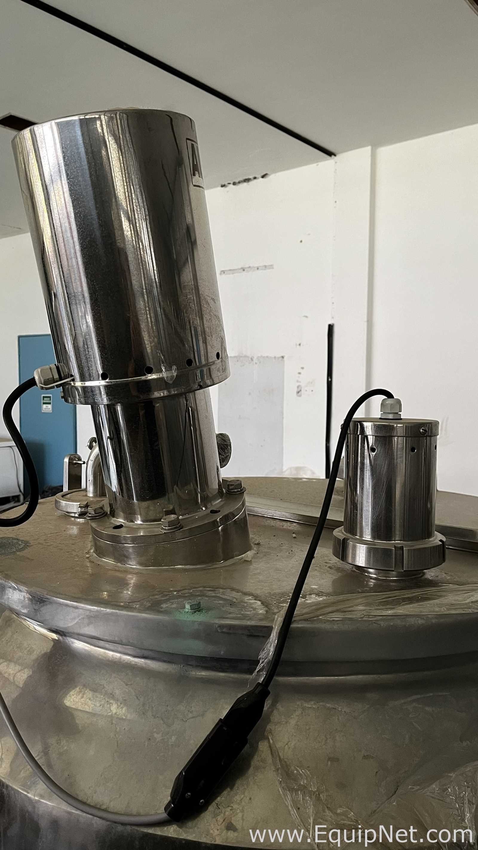 Tanque Encamisado Móvel em Aço Inox 316L ALWIS 450 Litros