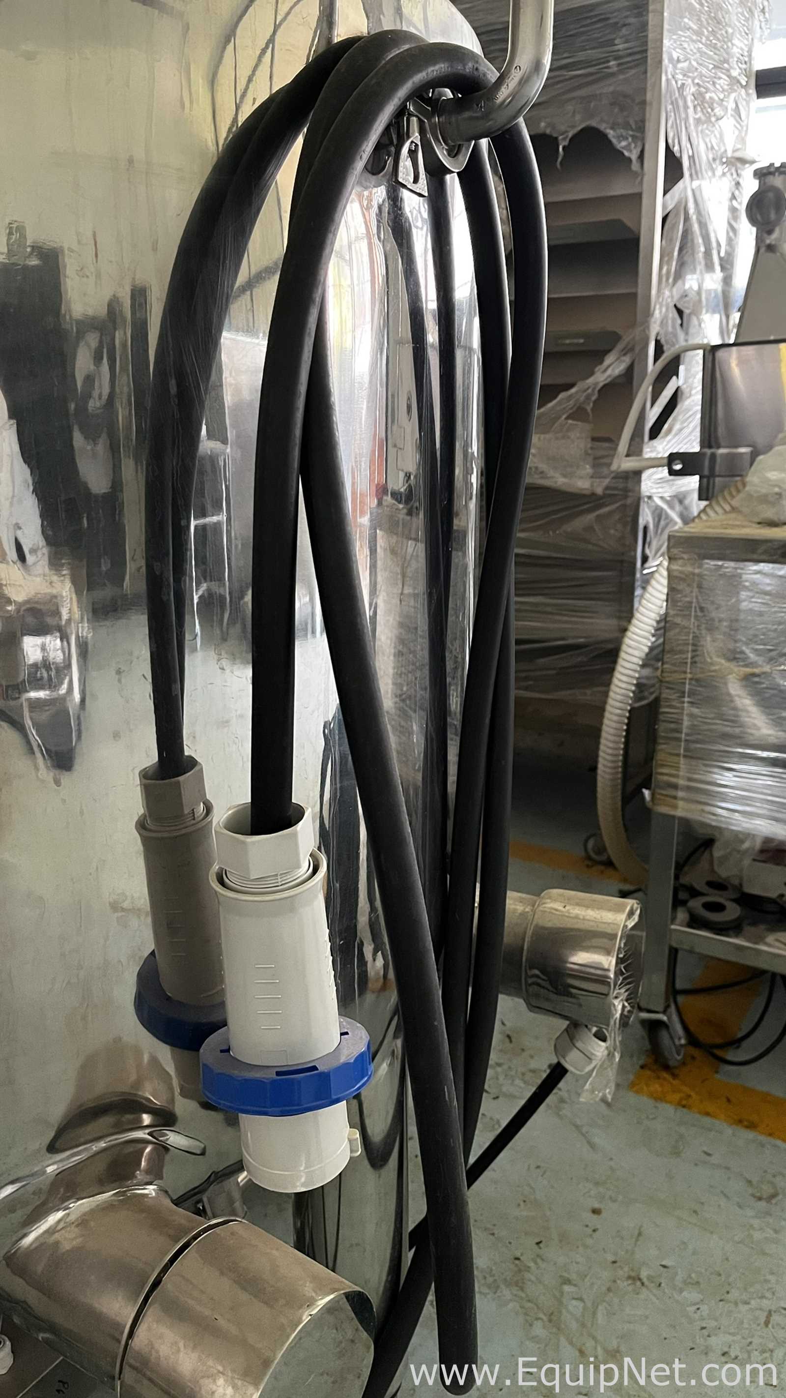 Tanque Encamisado Móvel em Aço Inox 316L ALWIS 450 Litros