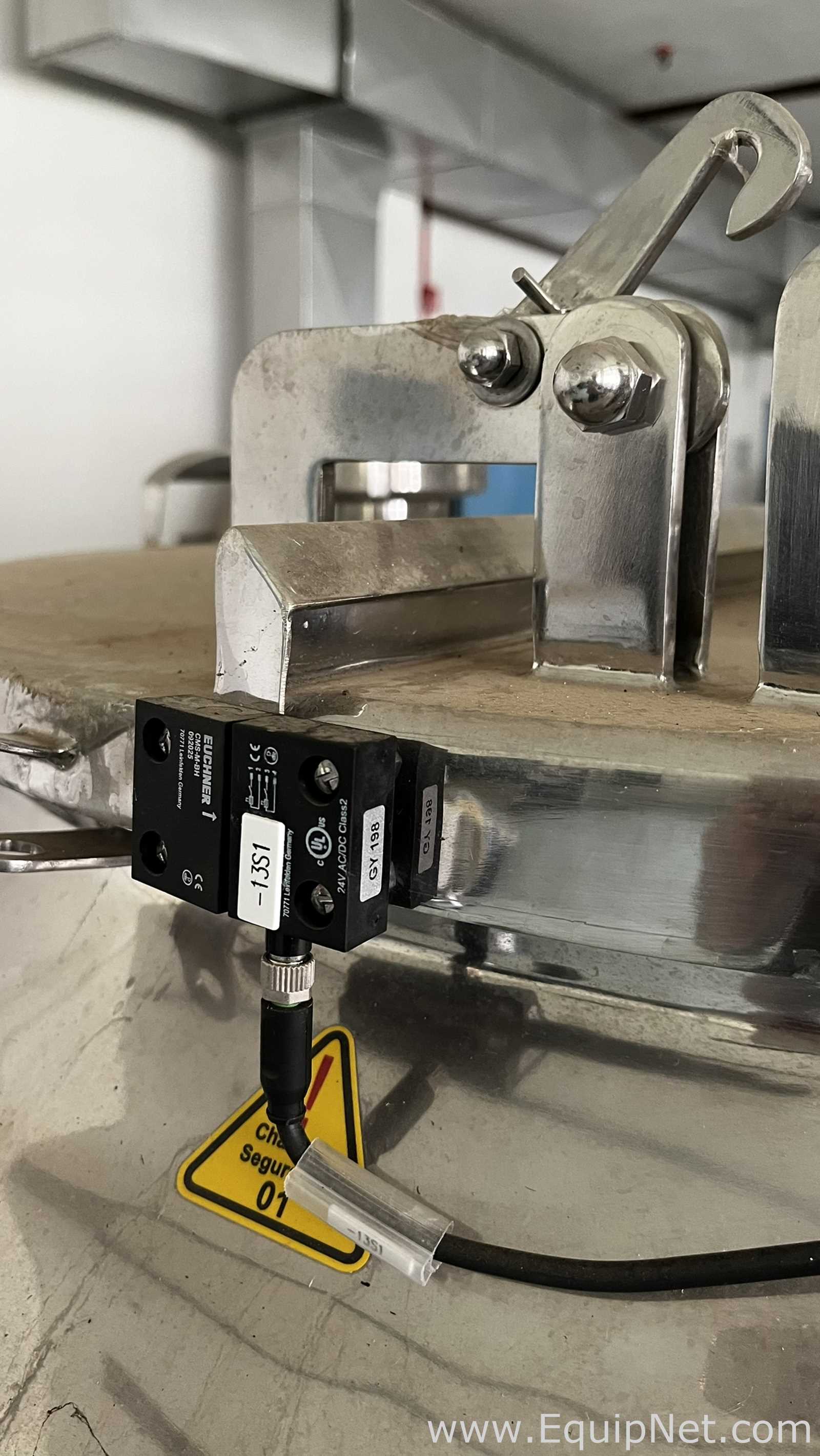 Tanque Encamisado Móvel em Aço Inox 316L ALWIS 450 Litros