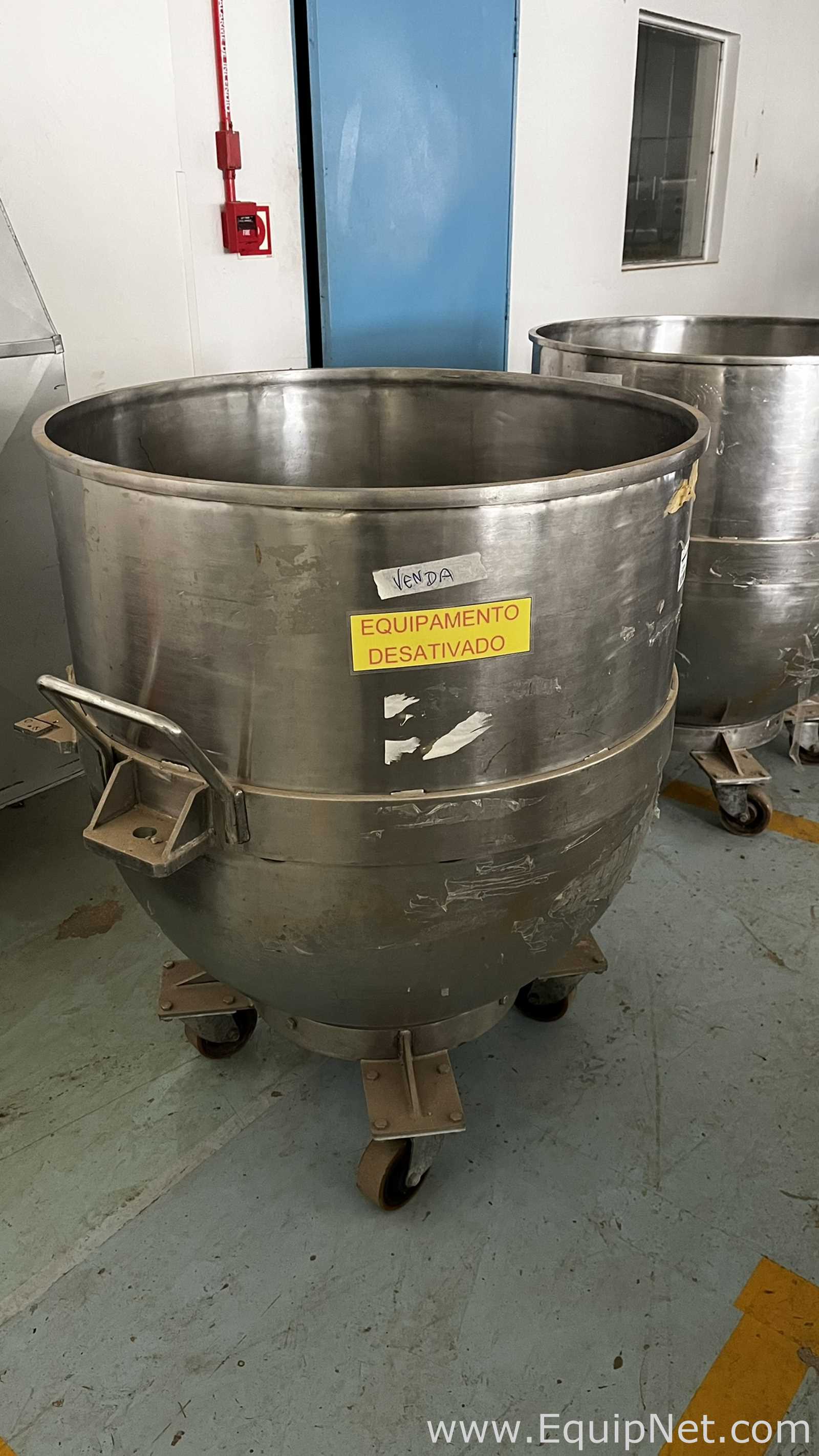 Conjunto de Bowls Removíveis em Aço Inox