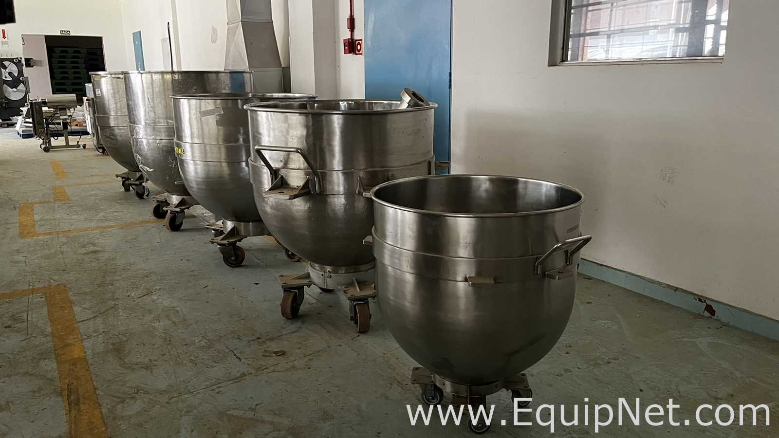Conjunto de Bowls Removíveis em Aço Inox
