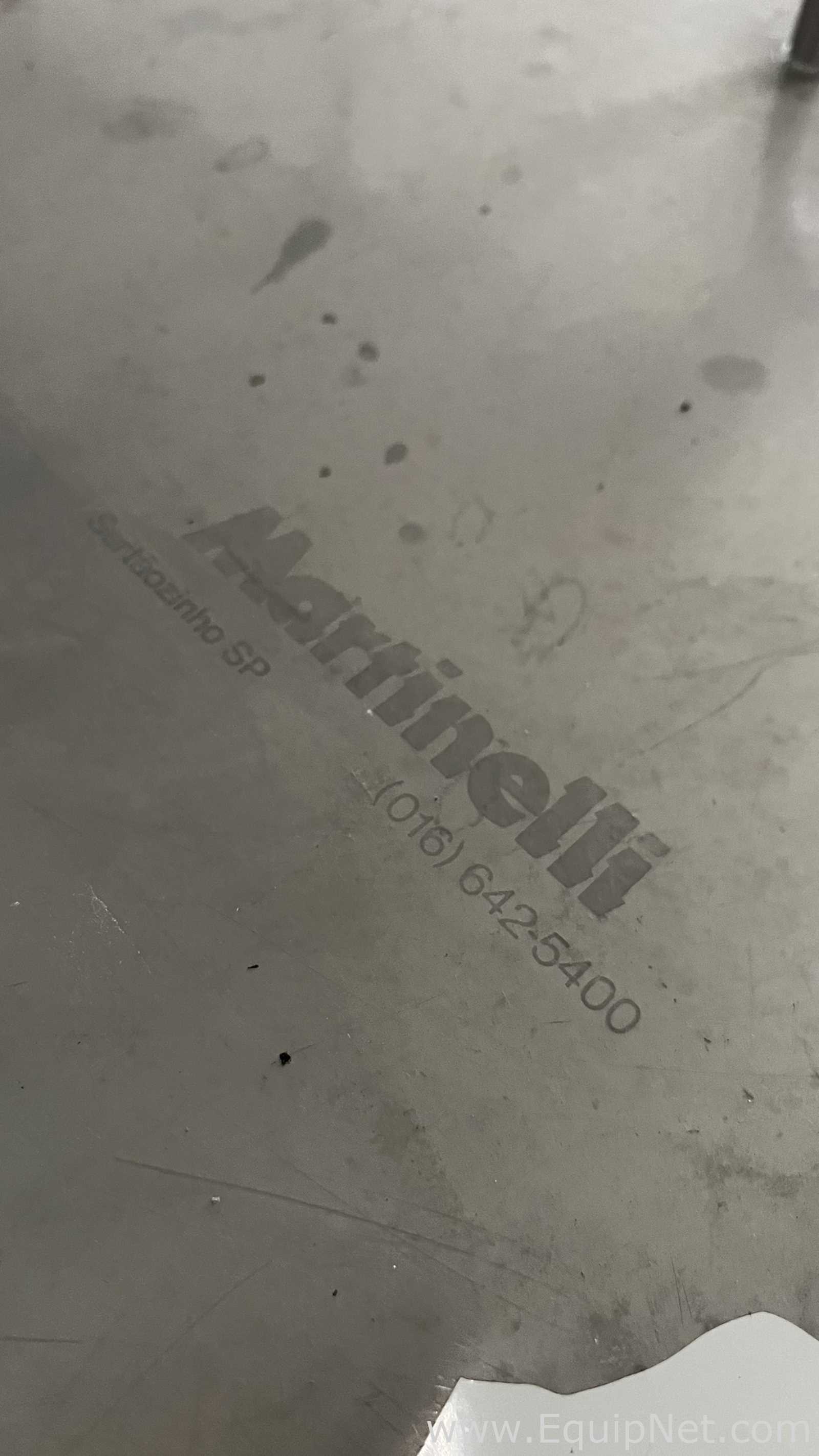 Tanque Móvel em Aço Inox Martinelli 120 Litros