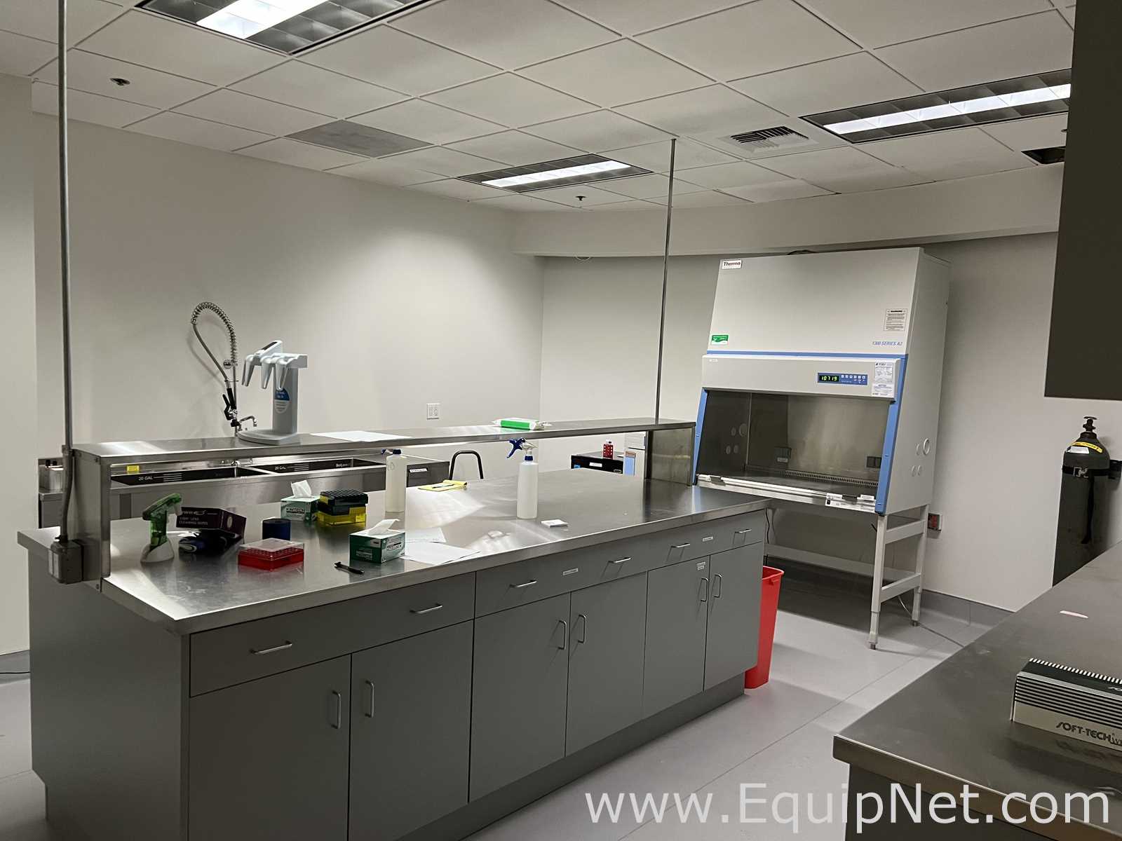 Lot of Lab Cabinetry