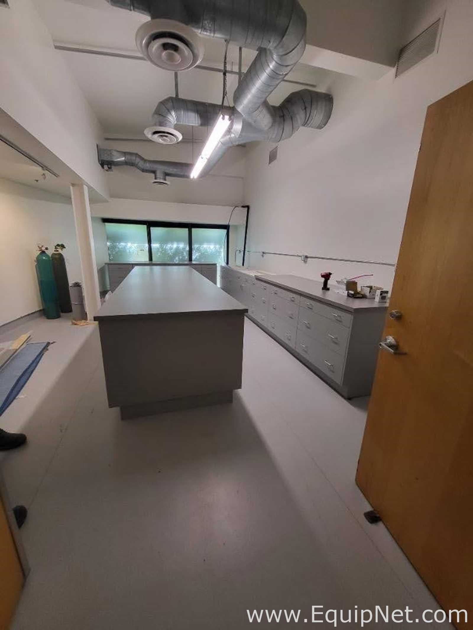 Lot of Lab Cabinetry