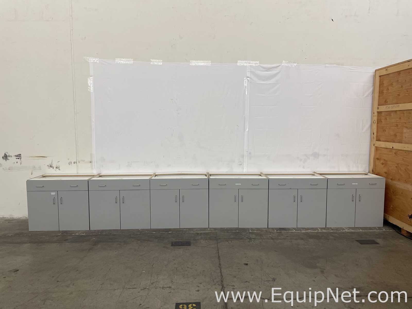 Lot of Lab Cabinetry