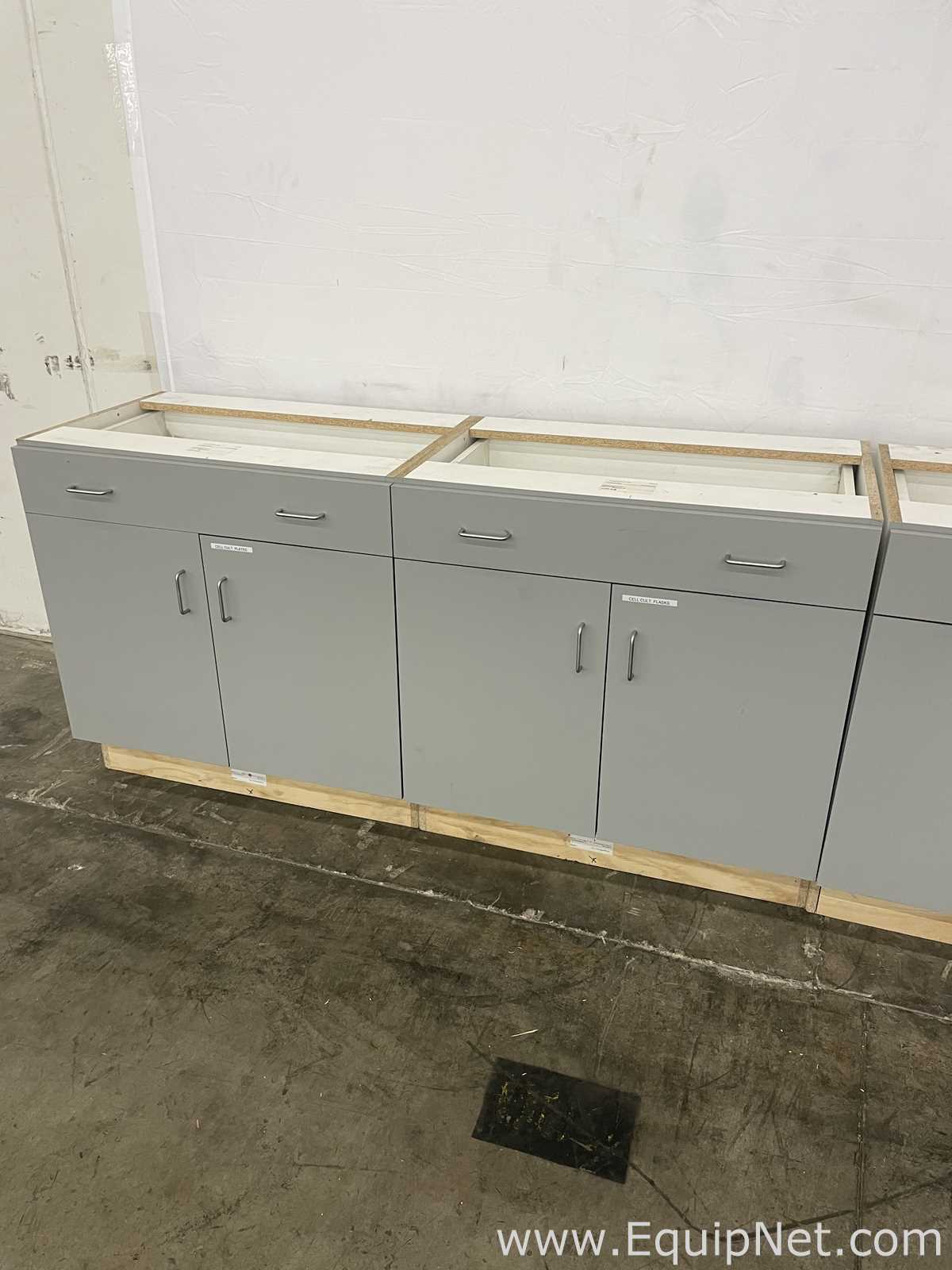 Lot of Lab Cabinetry