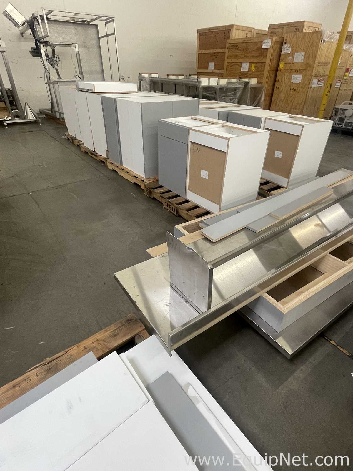 Lot of Lab Cabinetry