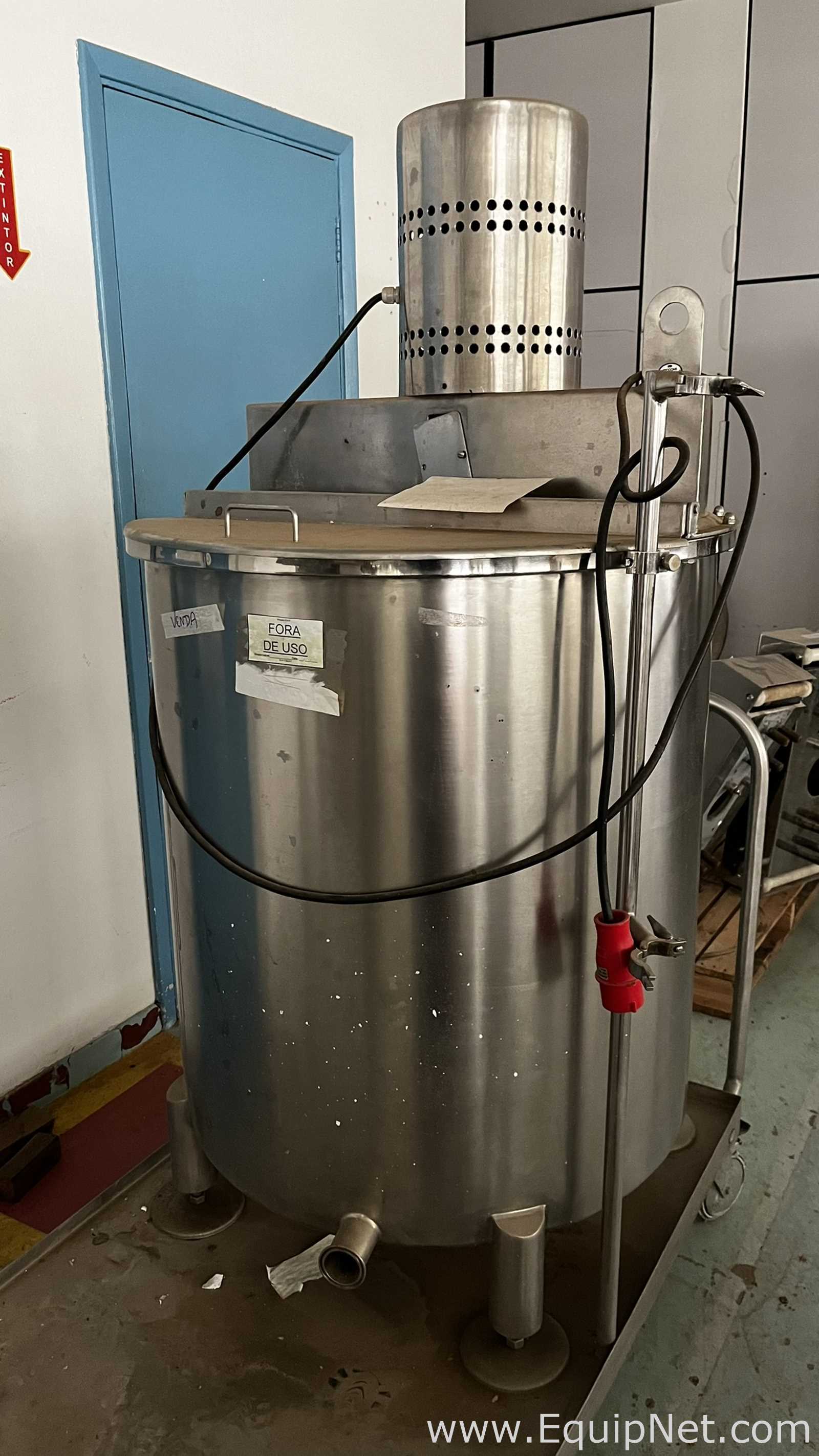 Tanque Móvel em Aço Inox Martinelli