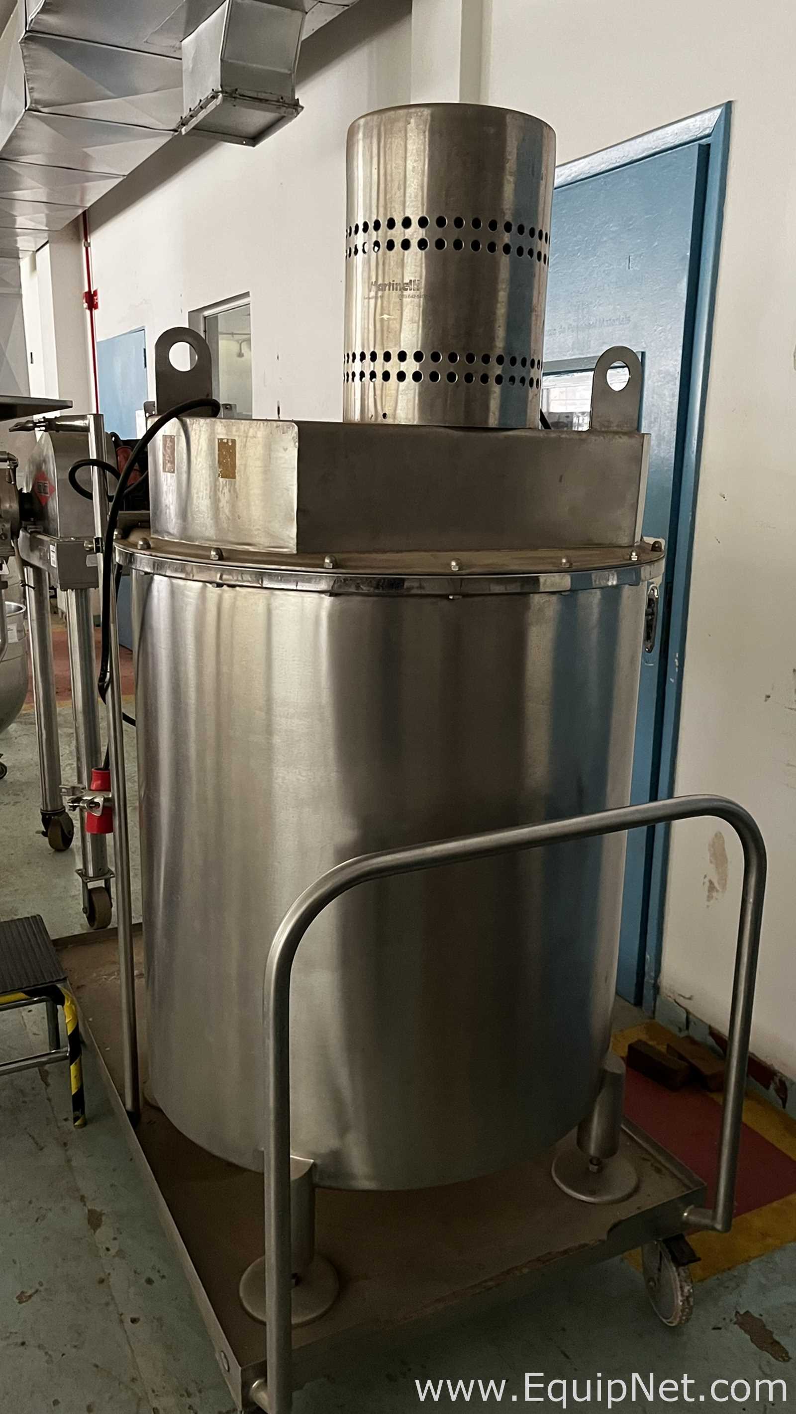Tanque Móvel em Aço Inox Martinelli