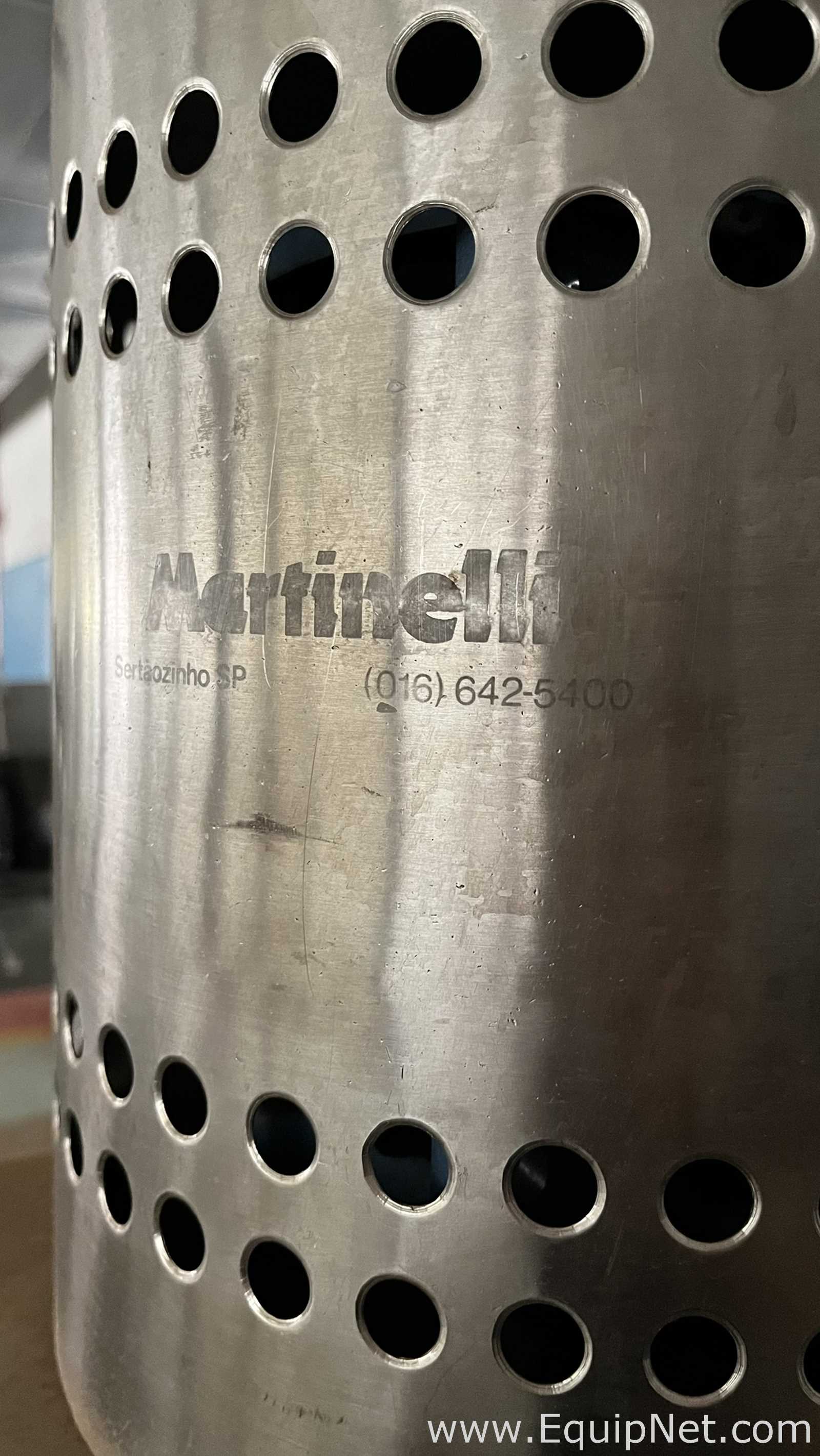 Tanque Móvel em Aço Inox Martinelli